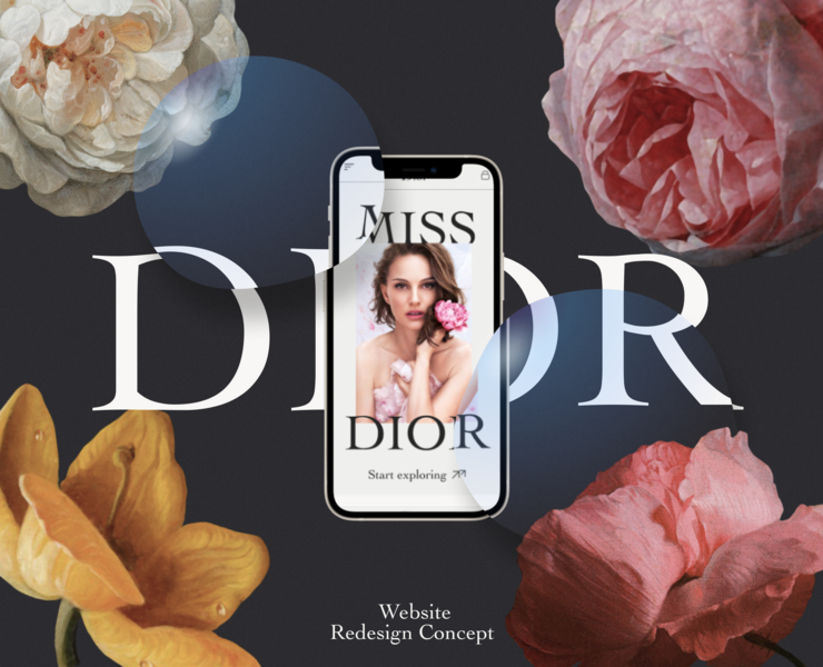 DIOR | E-commerce redesign — Интерфейсы на Dprofile