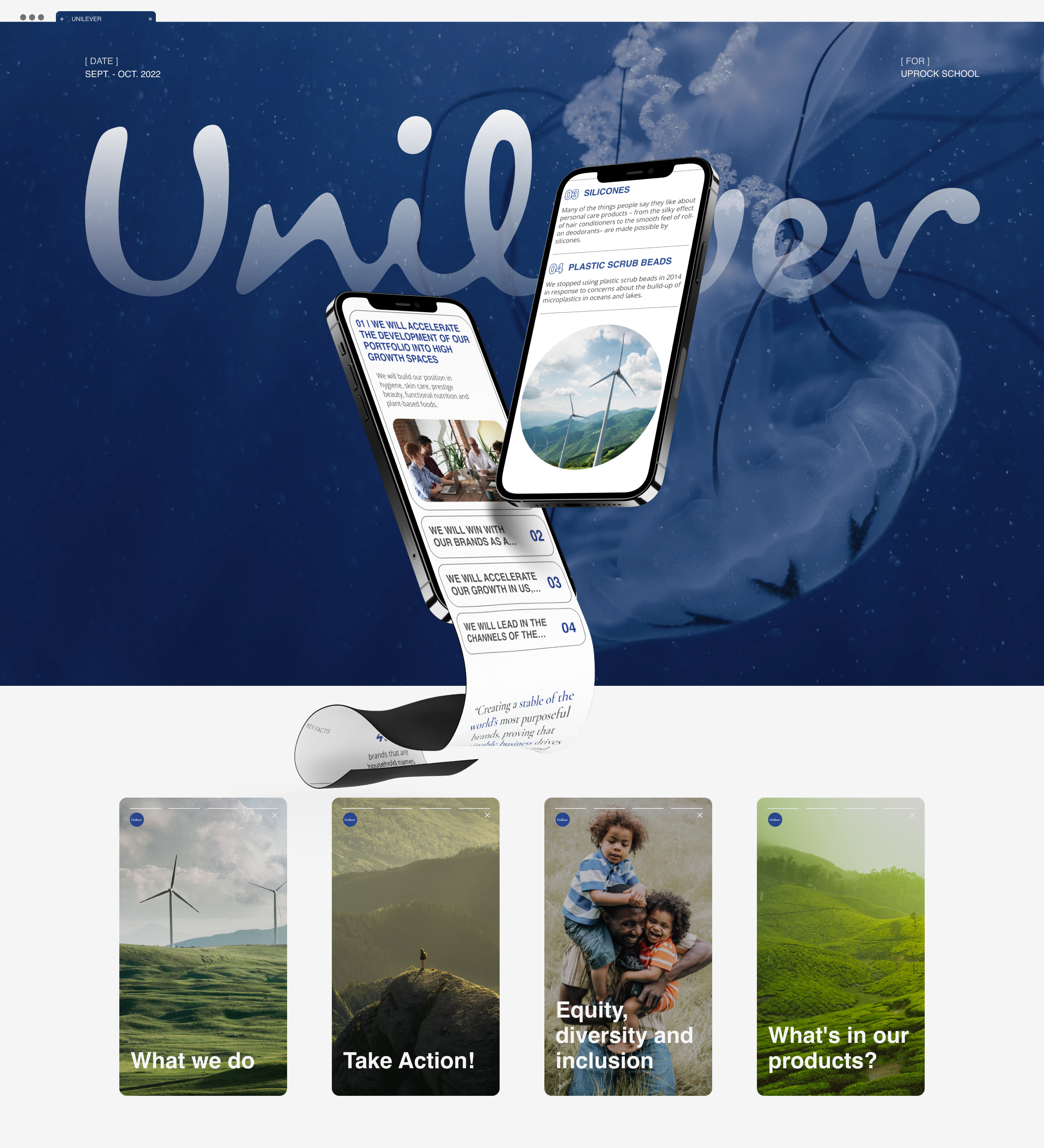 Unilever | Corporate website redesign — Изображение №1 — Интерфейсы на Dprofile