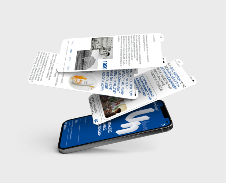 Unilever | Corporate website redesign — Интерфейсы на Dprofile