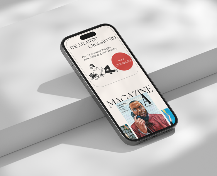 The Atlantic | Redesign Concept — Интерфейсы, Брендинг на Dprofile