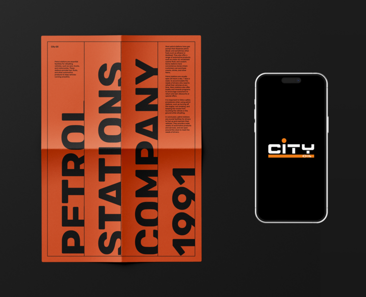 City Oil | brand identity — Брендинг, Графика на Dprofile