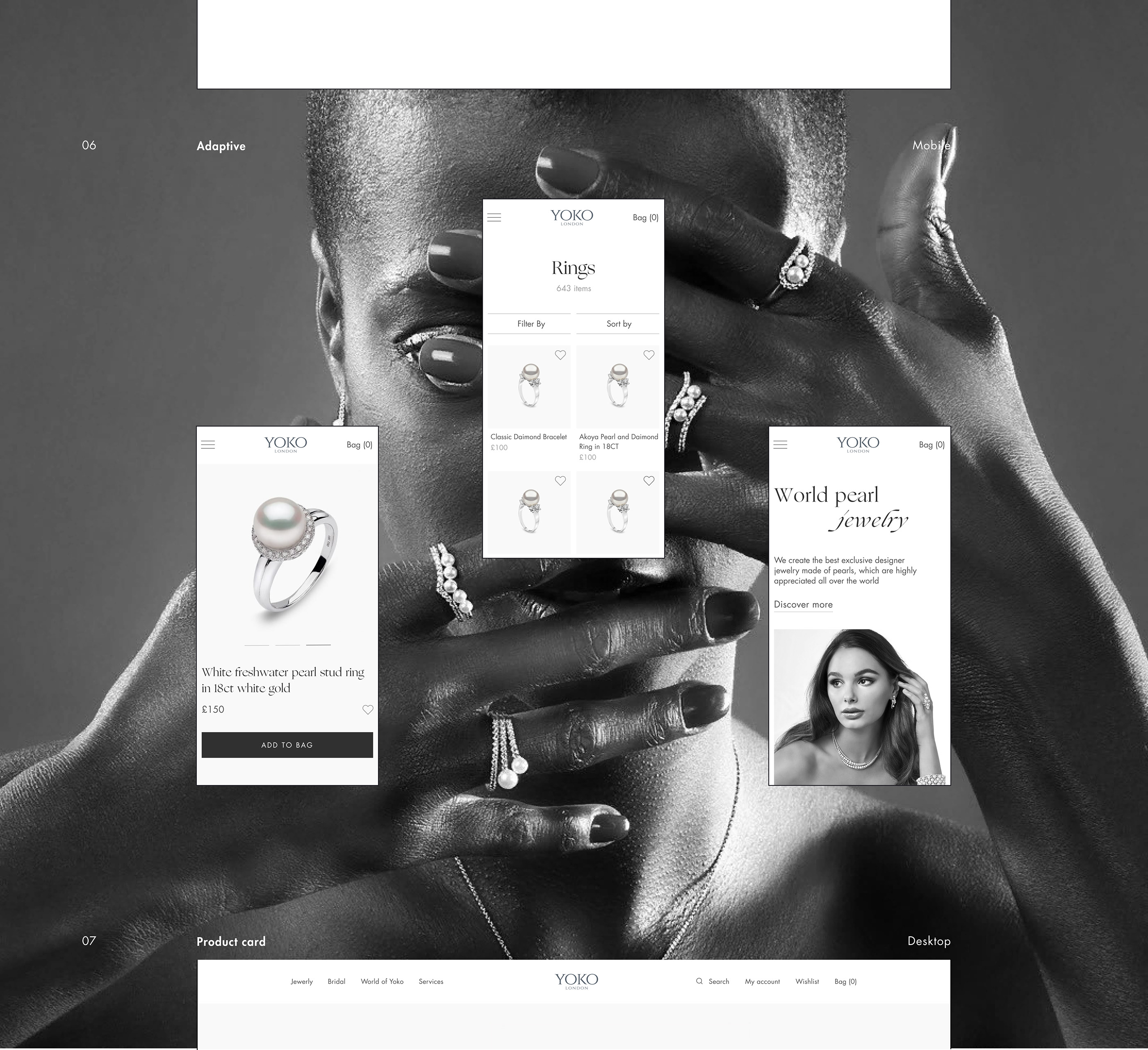 E-commerce Concept YOKO London — Изображение №11 — Интерфейсы на Dprofile