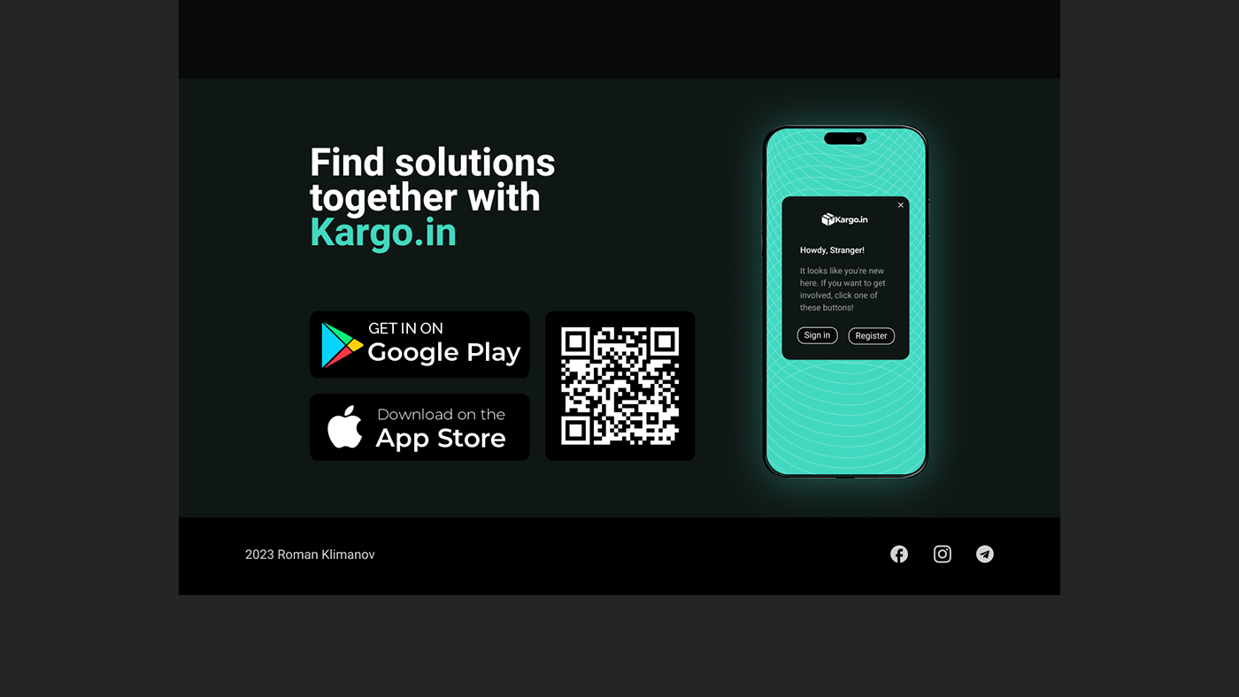 Concept Kargo.in 2023 — Изображение №5 — Интерфейсы, Маркетинг на Dprofile