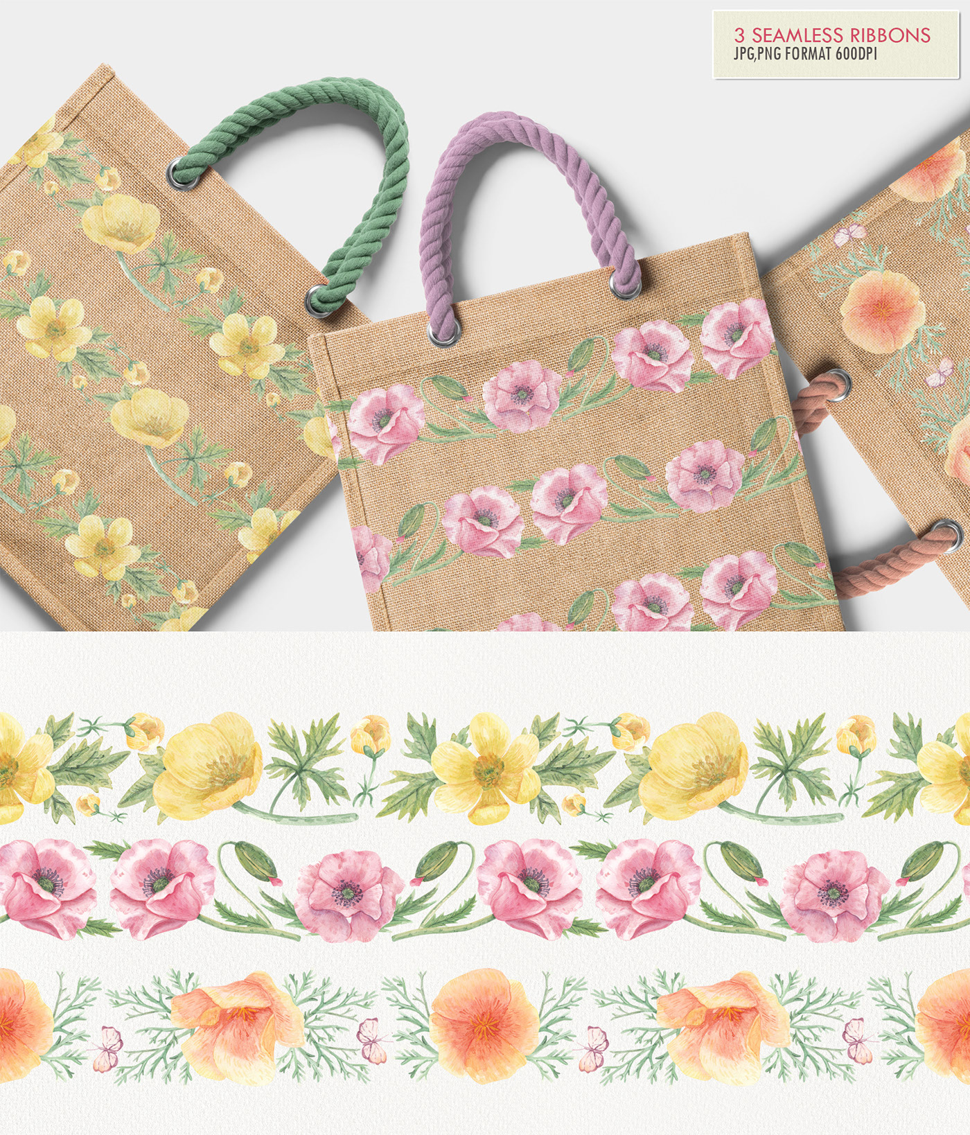 Wildflower Watercolor — Изображение №5 — Иллюстрация на Dprofile