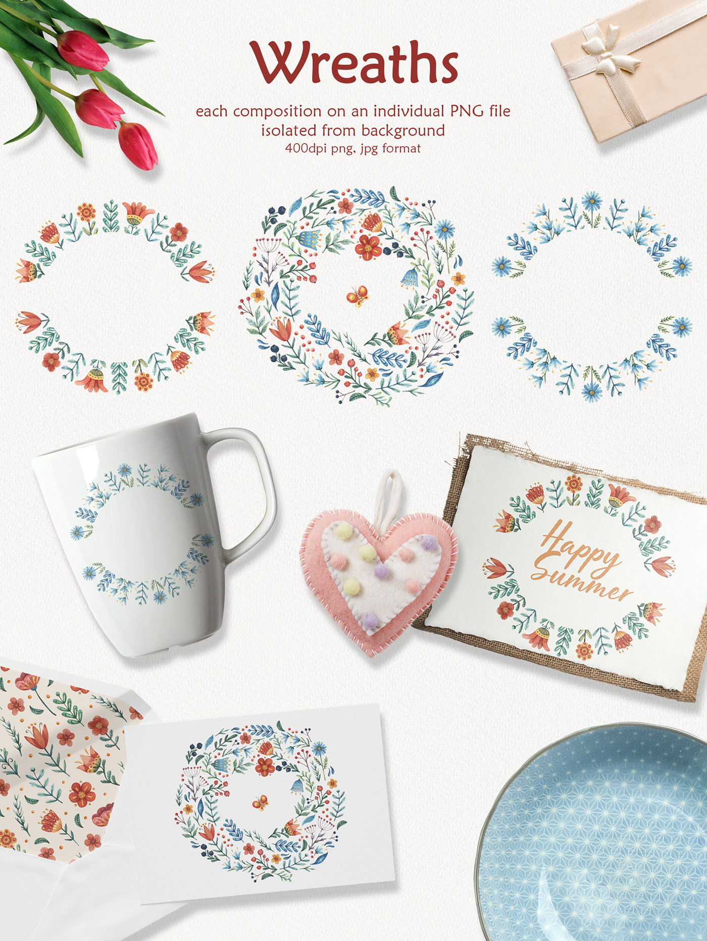 Scandinavian Style Watercolor — Изображение №3 — Иллюстрация, Графика на Dprofile