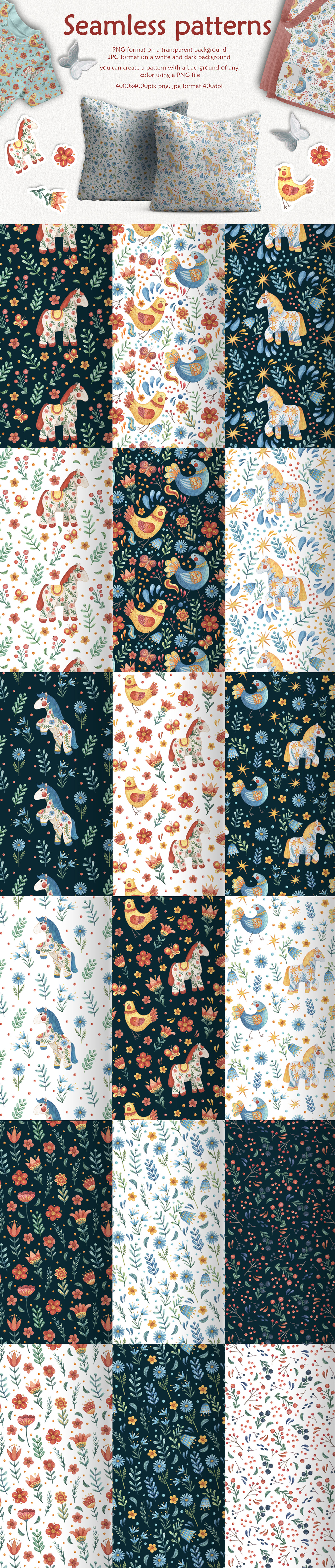 Scandinavian Style Watercolor — Изображение №4 — Иллюстрация, Графика на Dprofile