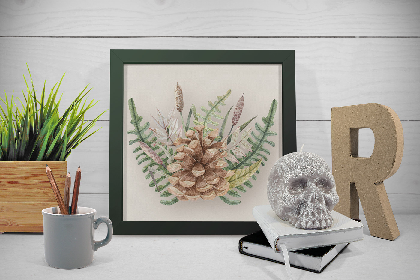 Forest Botany Watercolor Set — Изображение №8 — Иллюстрация, Графика на Dprofile