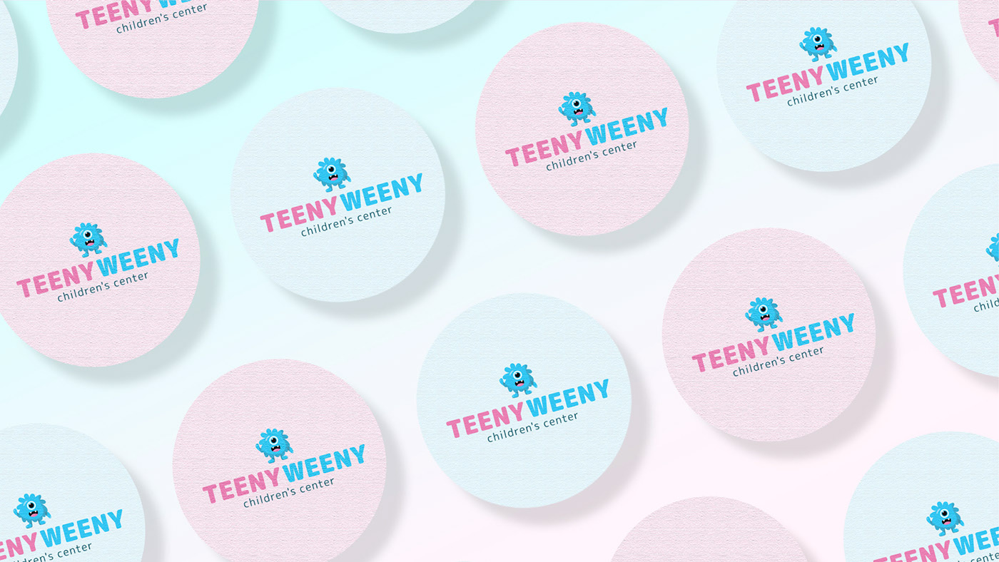 Айдентика детского центра TEENY WEENY / Identity — Изображение №13 — Брендинг, Графика на Dprofile
