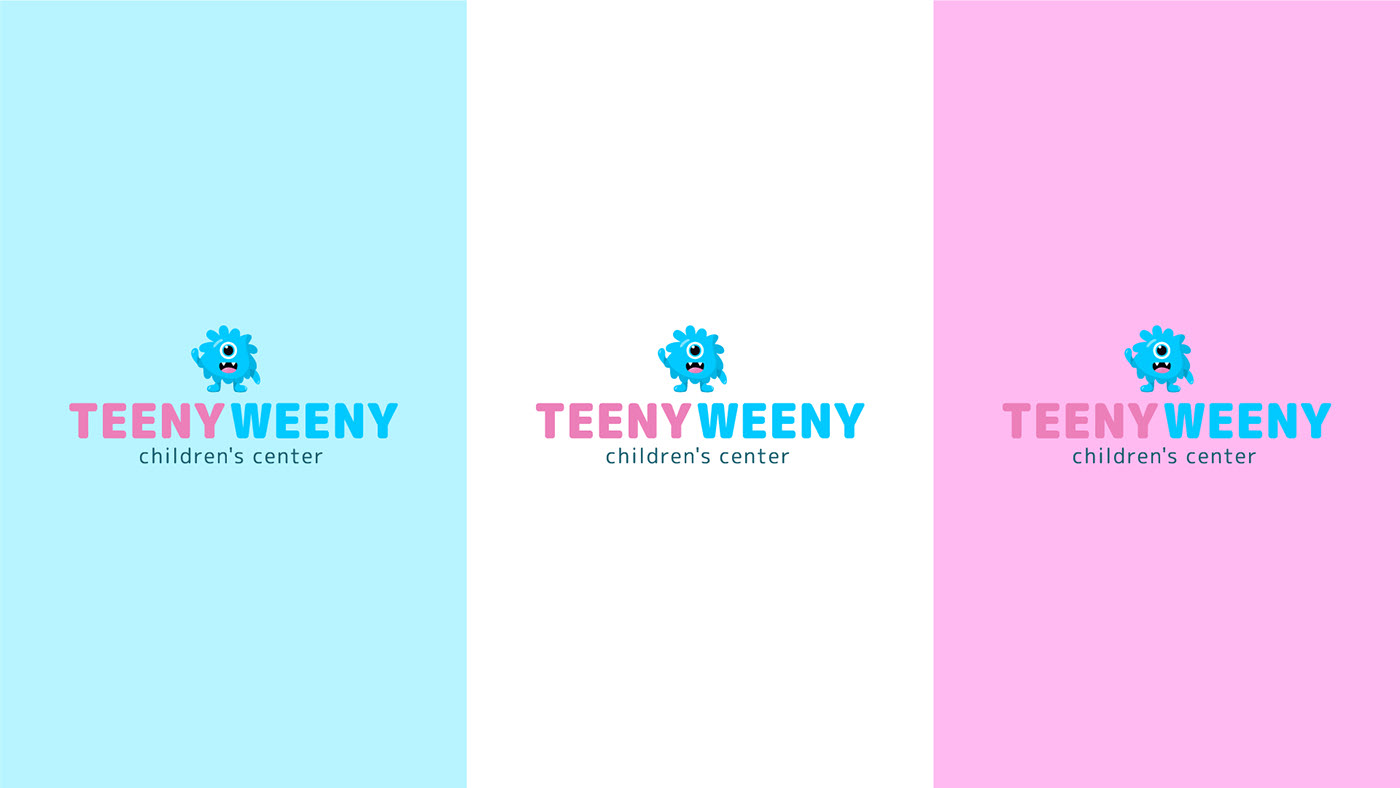 Айдентика детского центра TEENY WEENY / Identity — Изображение №3 — Брендинг, Графика на Dprofile