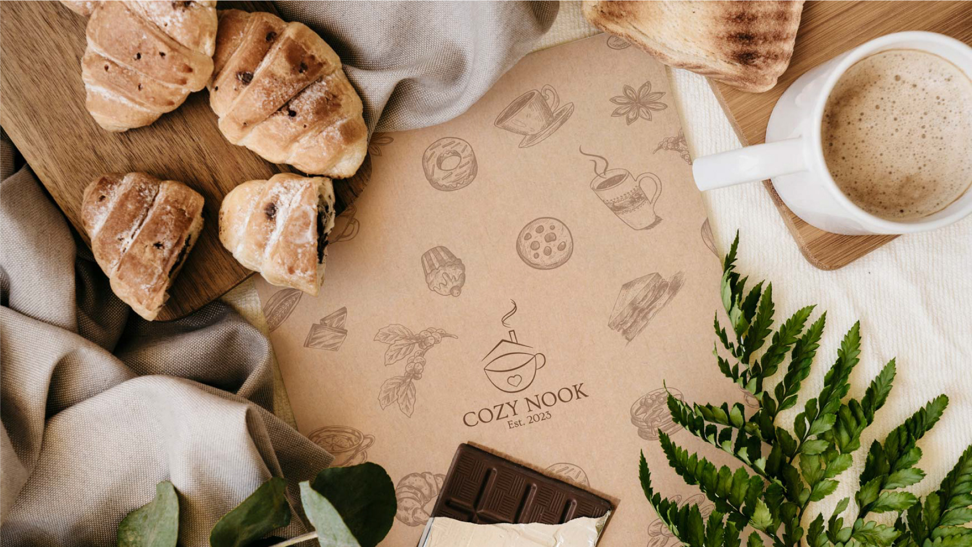 Лого и фирменный стиль для кафе / Branding for cafe — Изображение №1 — Брендинг, Графика на Dprofile