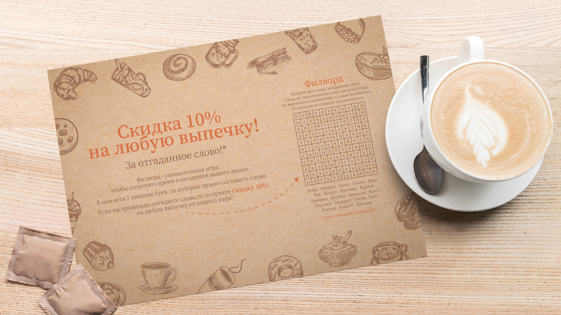 Лого и фирменный стиль для кафе / Branding for cafe — Изображение №15 — Брендинг, Графика на Dprofile