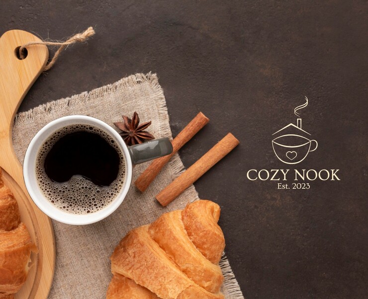 Лого и фирменный стиль для кафе / Branding for cafe — Брендинг, Графика на Dprofile