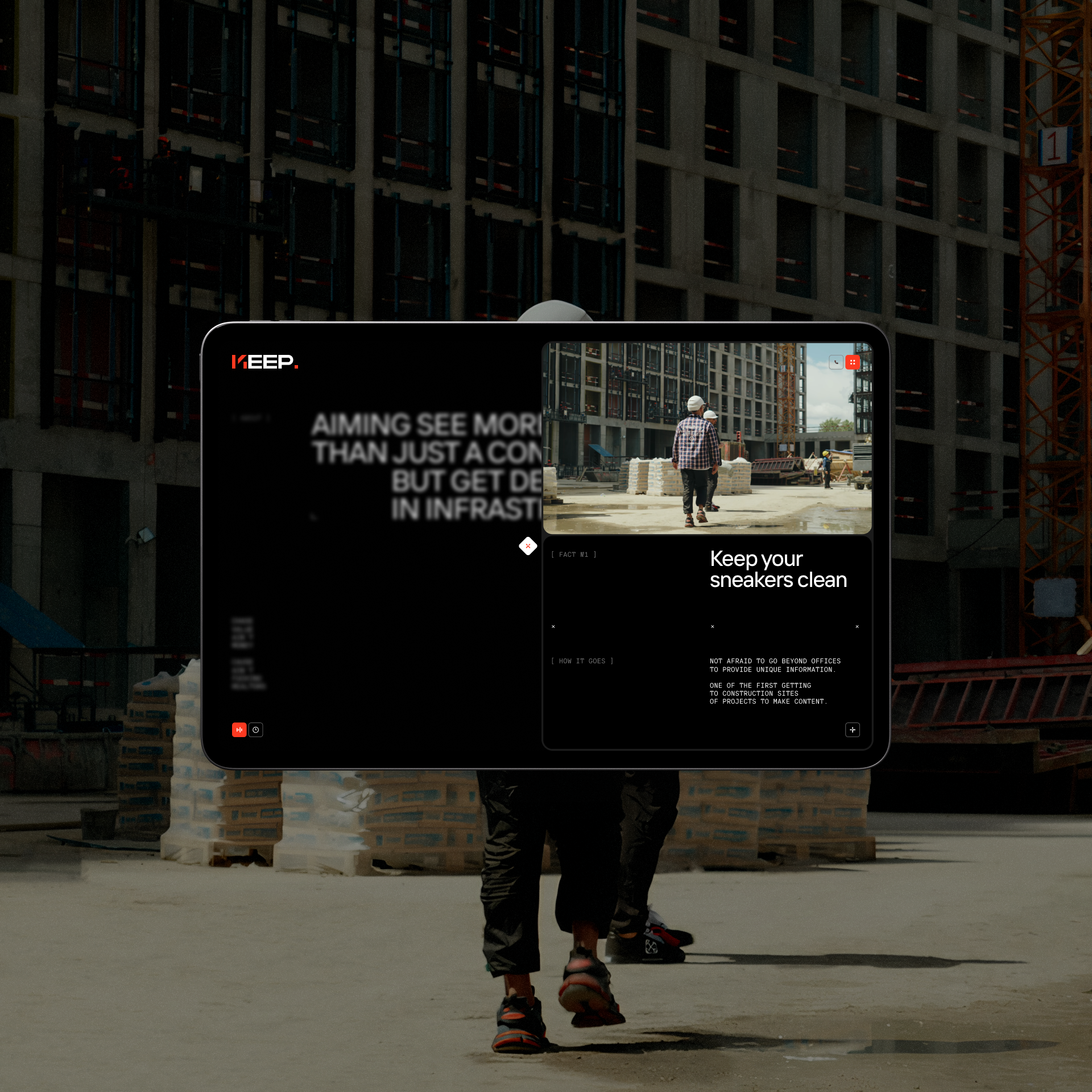 KEEP. | Website — Изображение №5 — Интерфейсы, 3D на Dprofile