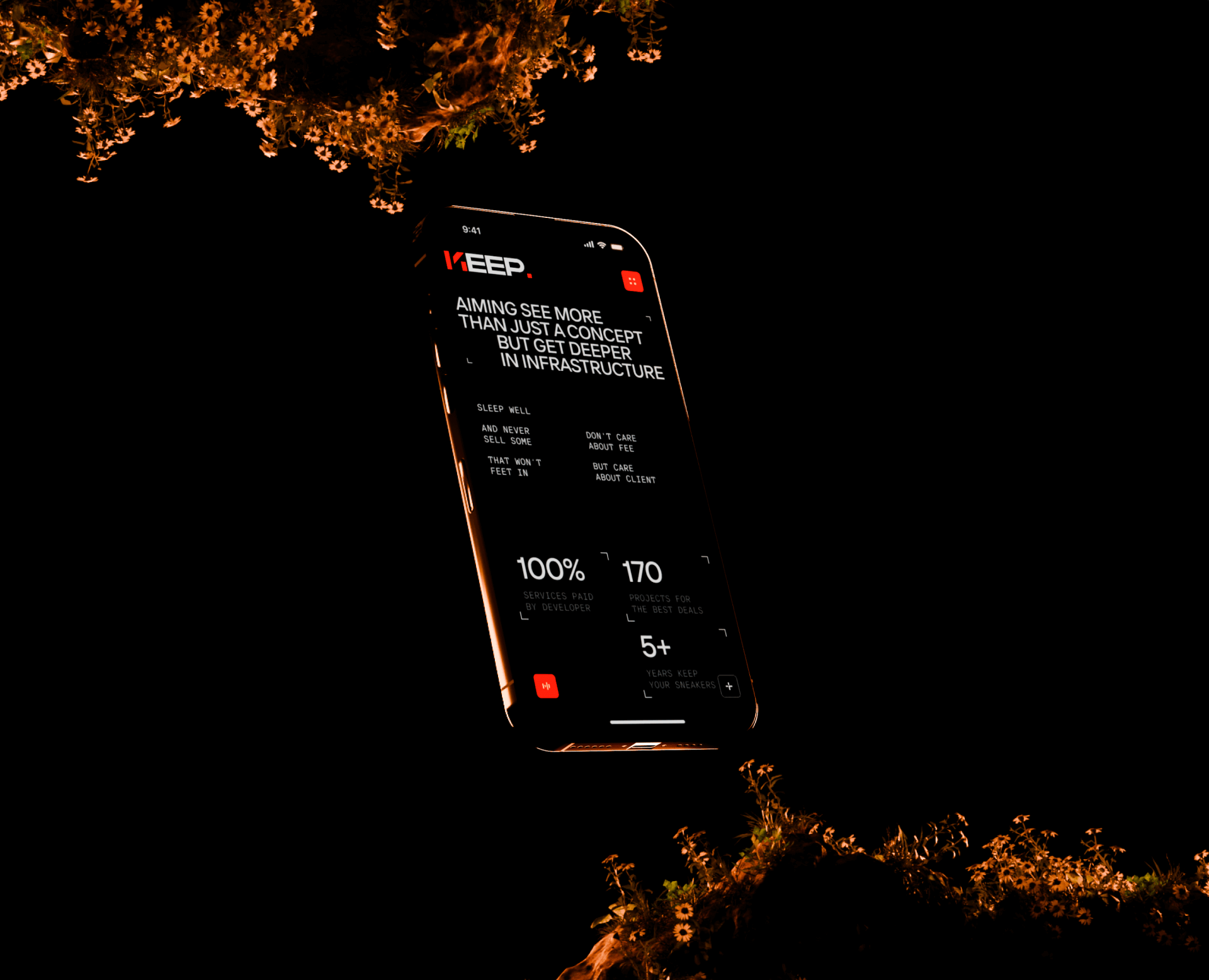 KEEP. | Website — Интерфейсы, 3D на Dprofile