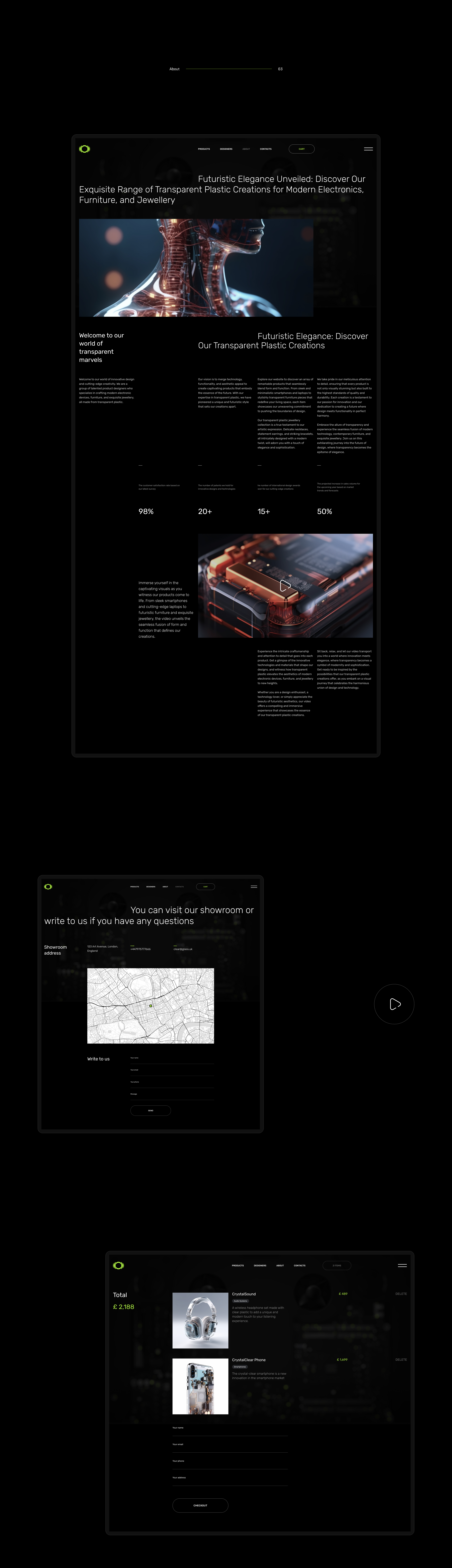 The Transparent Innovators | Website — Изображение №4 — Анимация, Интерфейсы на Dprofile