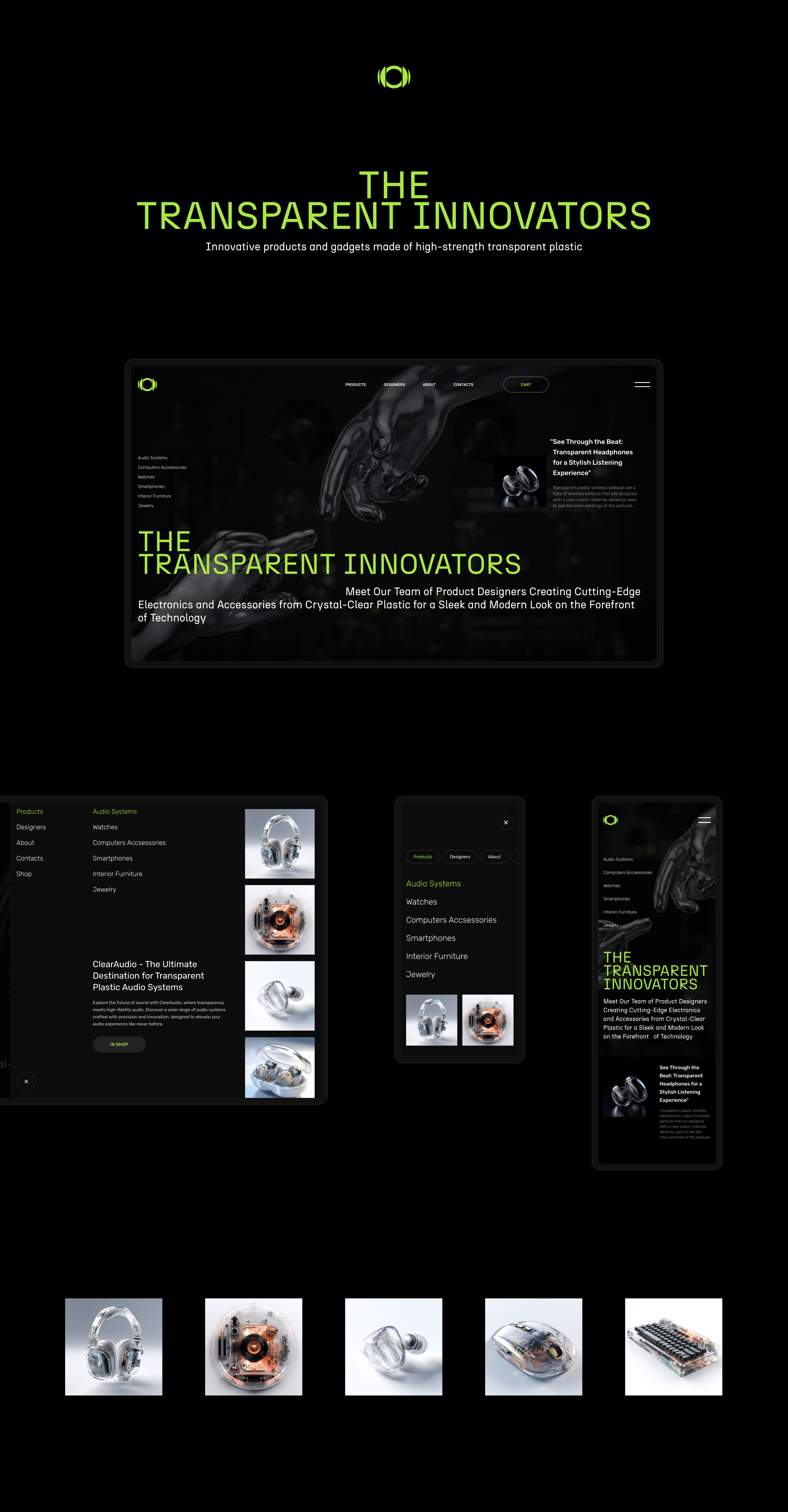 The Transparent Innovators | Website — Изображение №1 — Анимация, Интерфейсы на Dprofile
