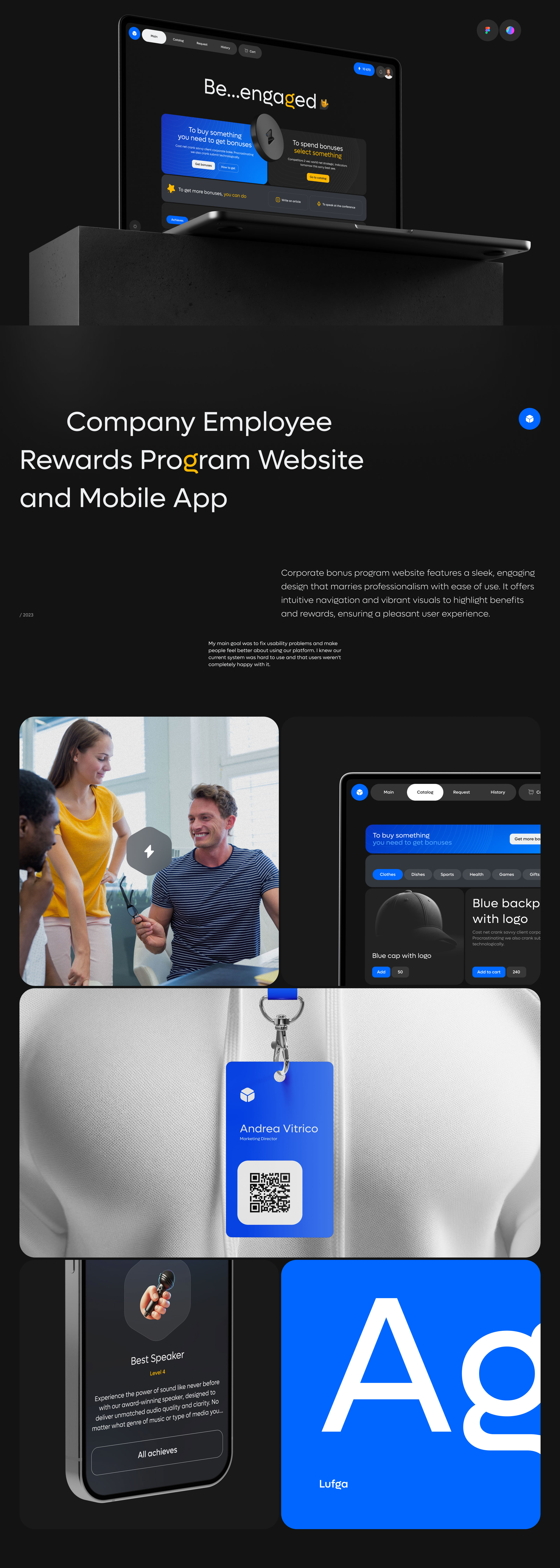 Corporate bonus program — Изображение №1 — Интерфейсы на Dprofile