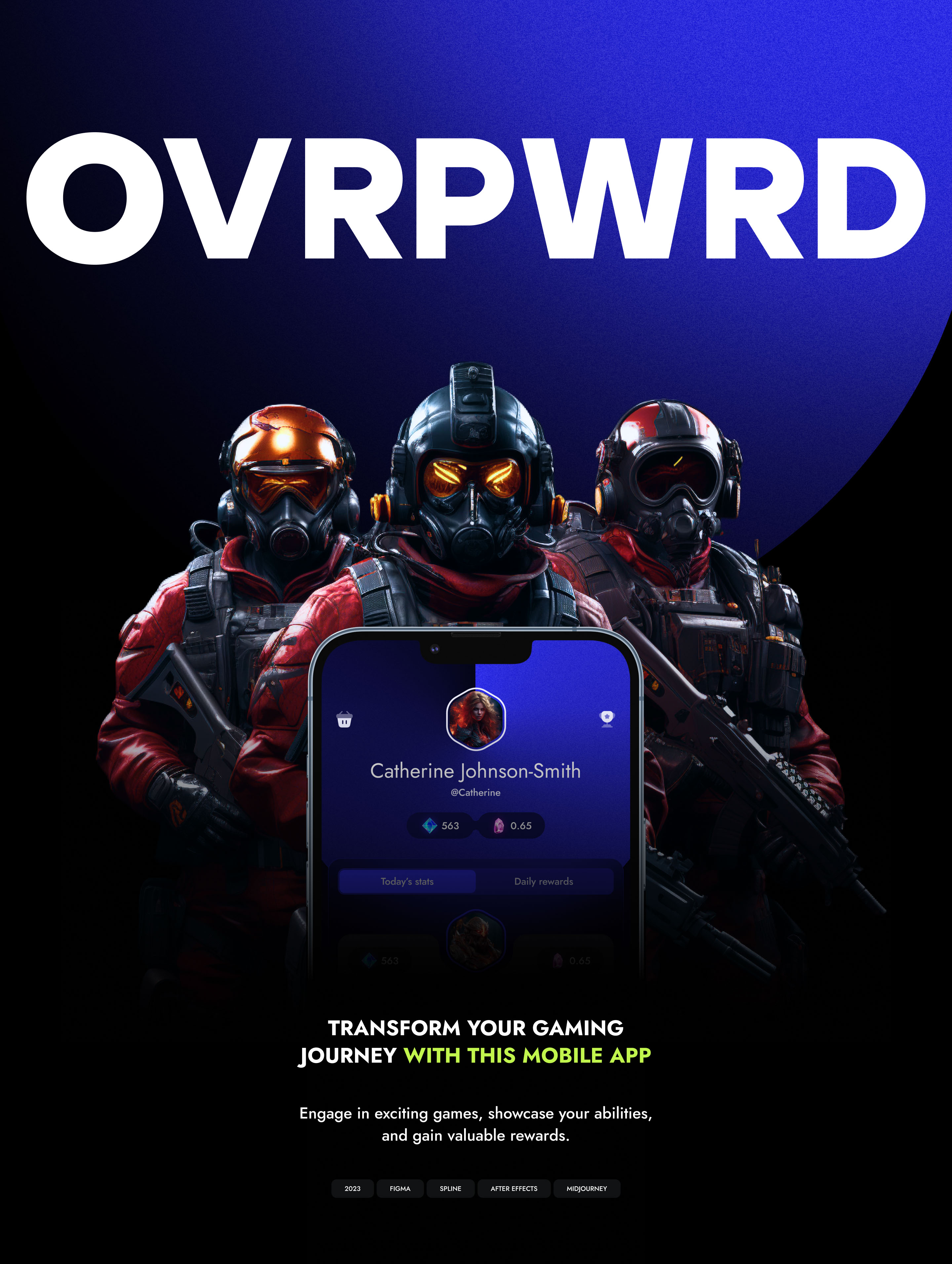 Приложение игрового комьюнити — Изображение №1 — Интерфейсы на Dprofile