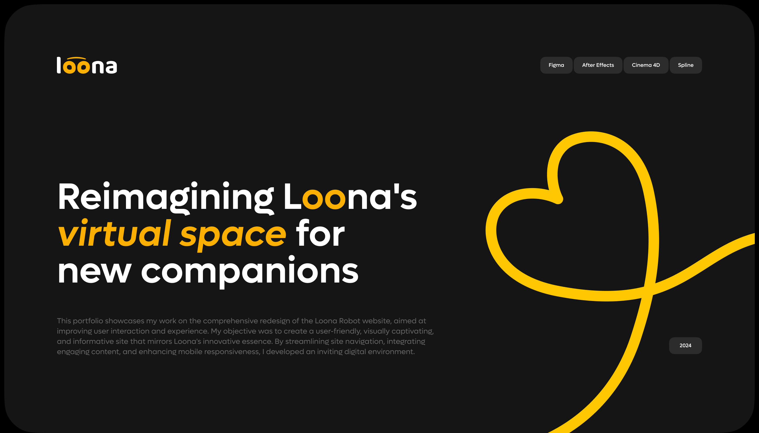 Loona Robot Website — Изображение №1 — Интерфейсы на Dprofile