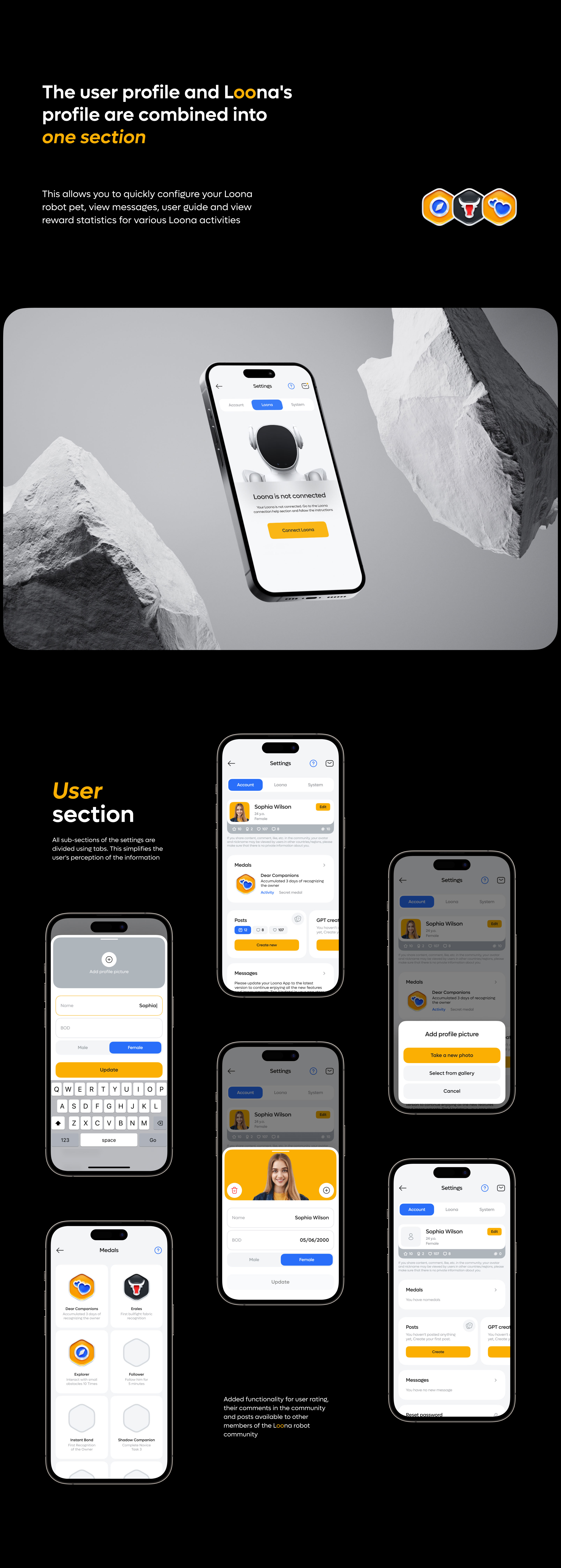 Hello Loona App — Изображение №3 — Интерфейсы на Dprofile