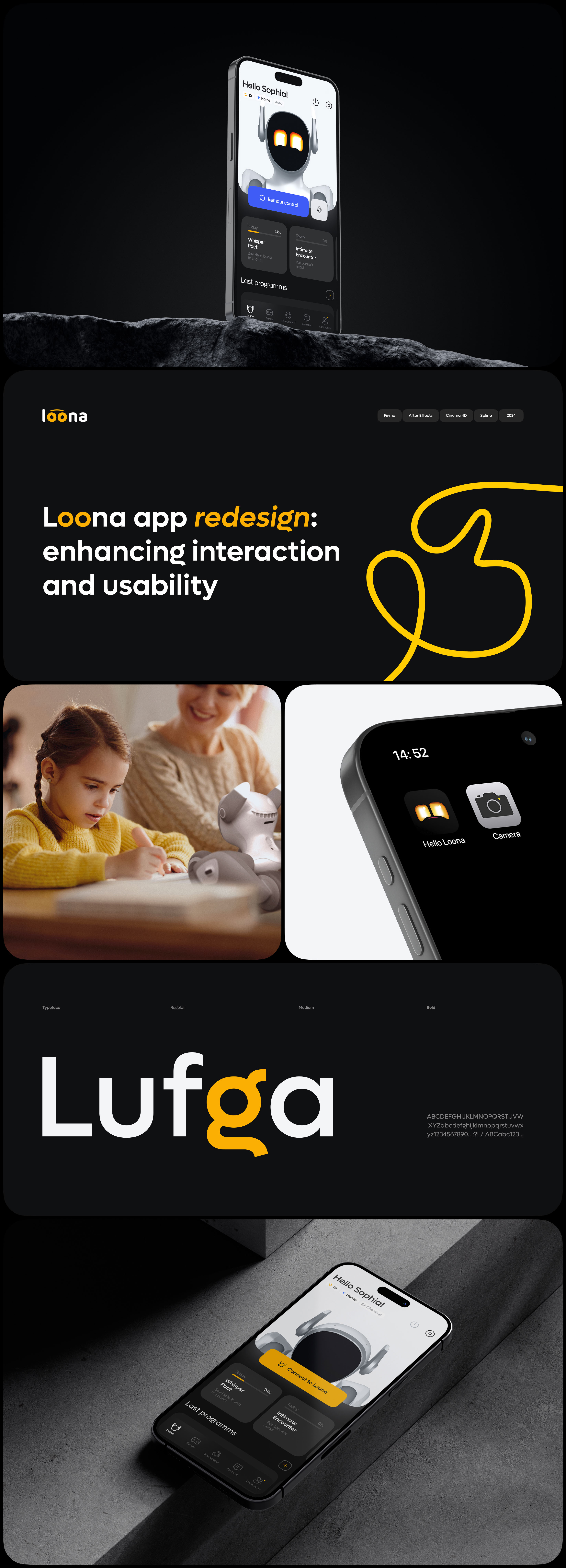 Hello Loona App — Изображение №1 — Интерфейсы на Dprofile