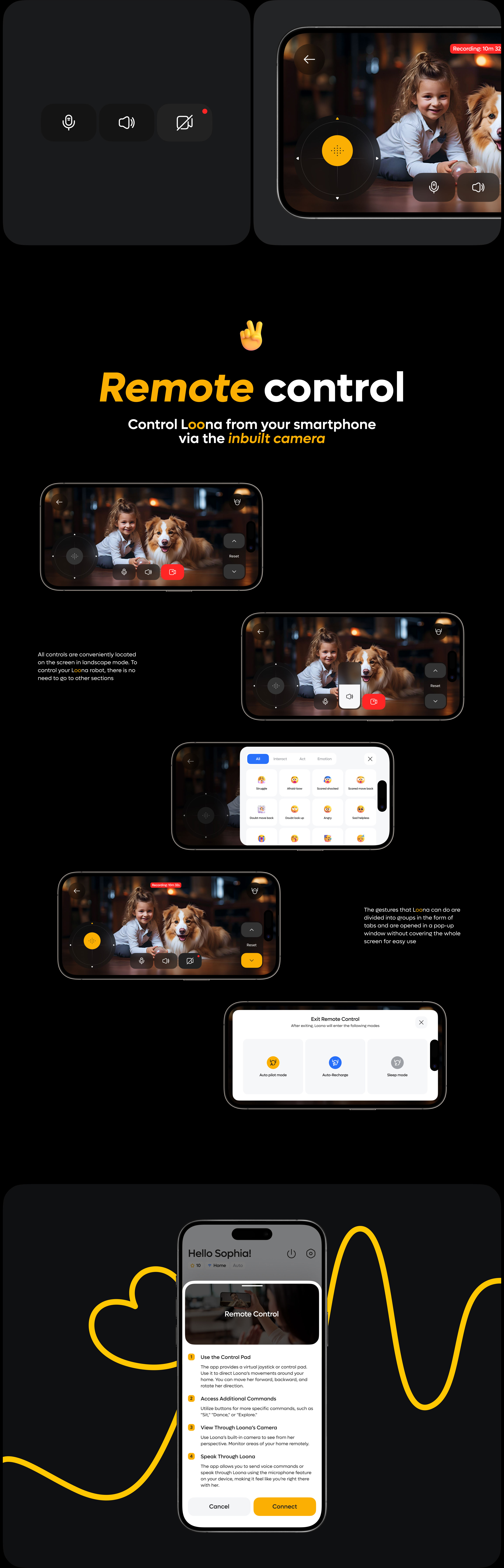 Hello Loona App — Изображение №6 — Интерфейсы на Dprofile