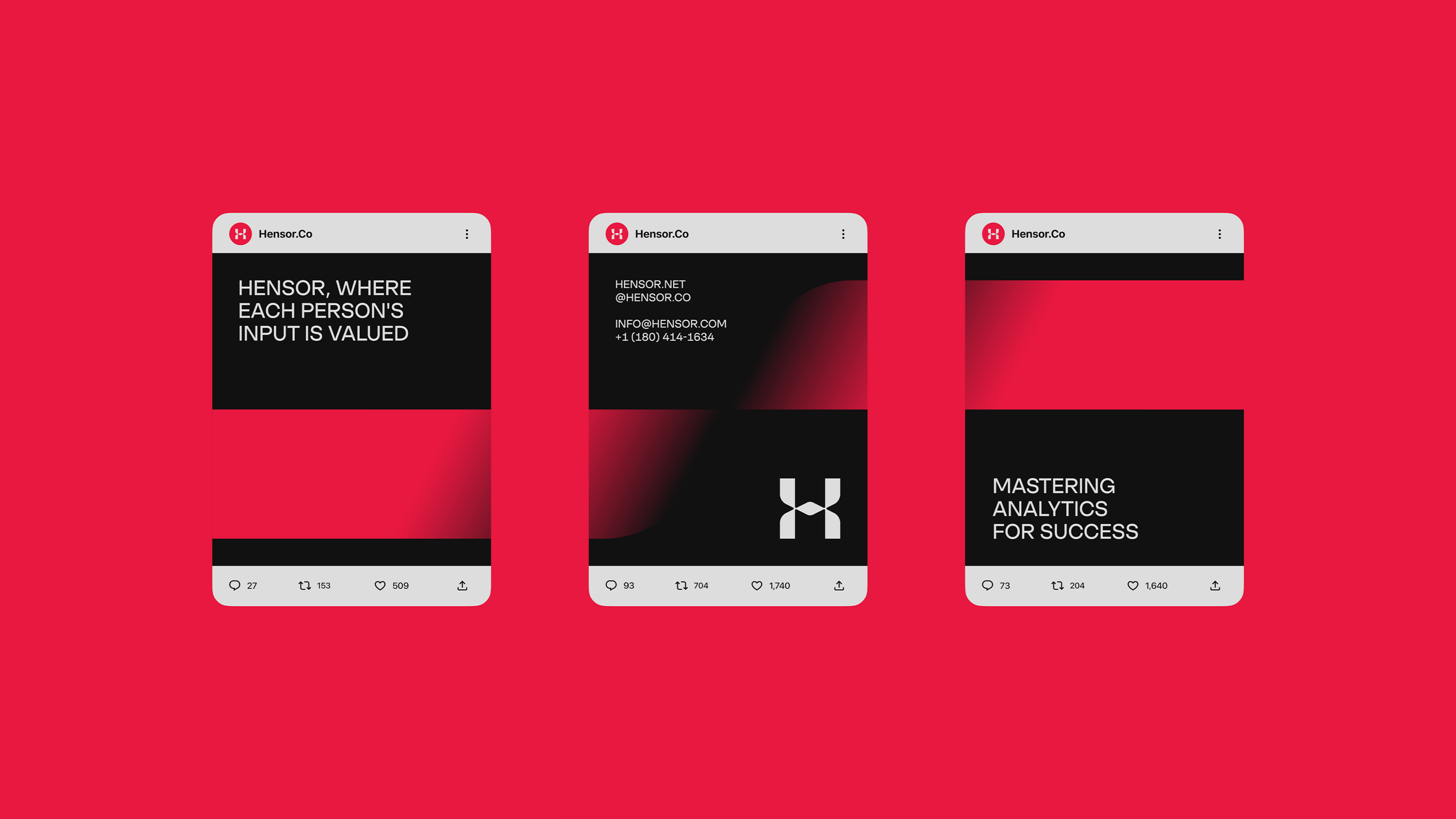 Hensor — Изображение №16 — Брендинг на Dprofile