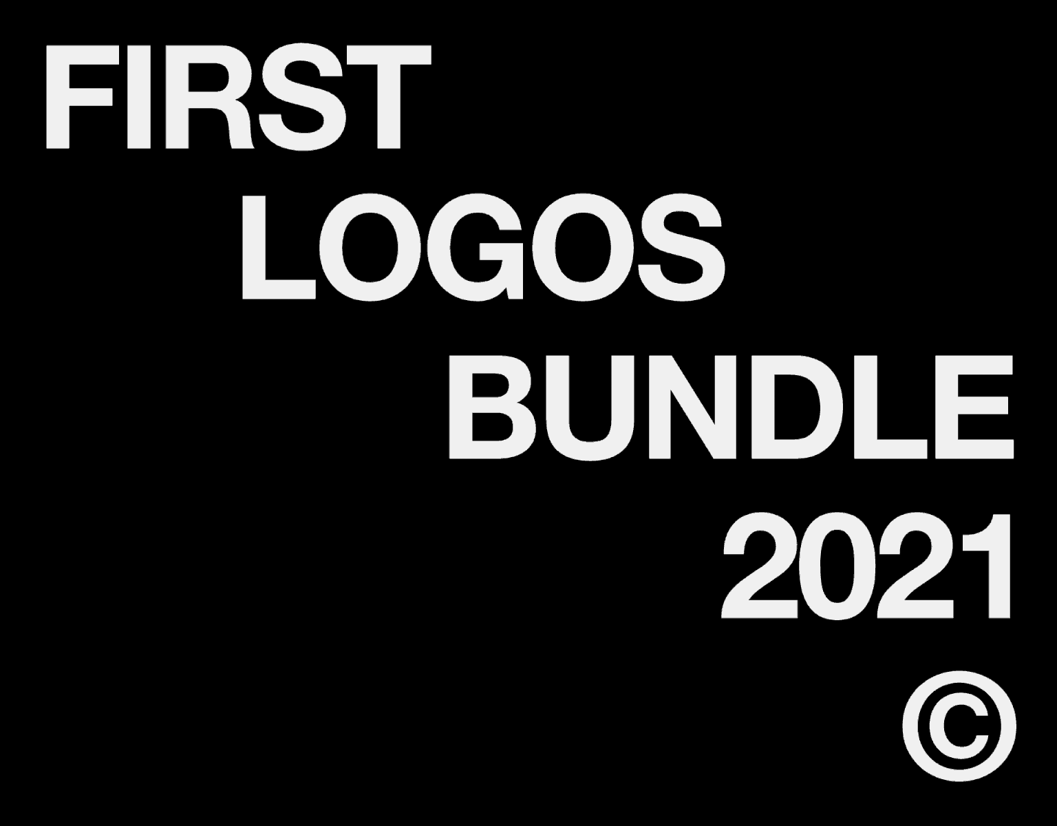 First Logos Bundle 2021 — Изображение №1 — Брендинг на Dprofile