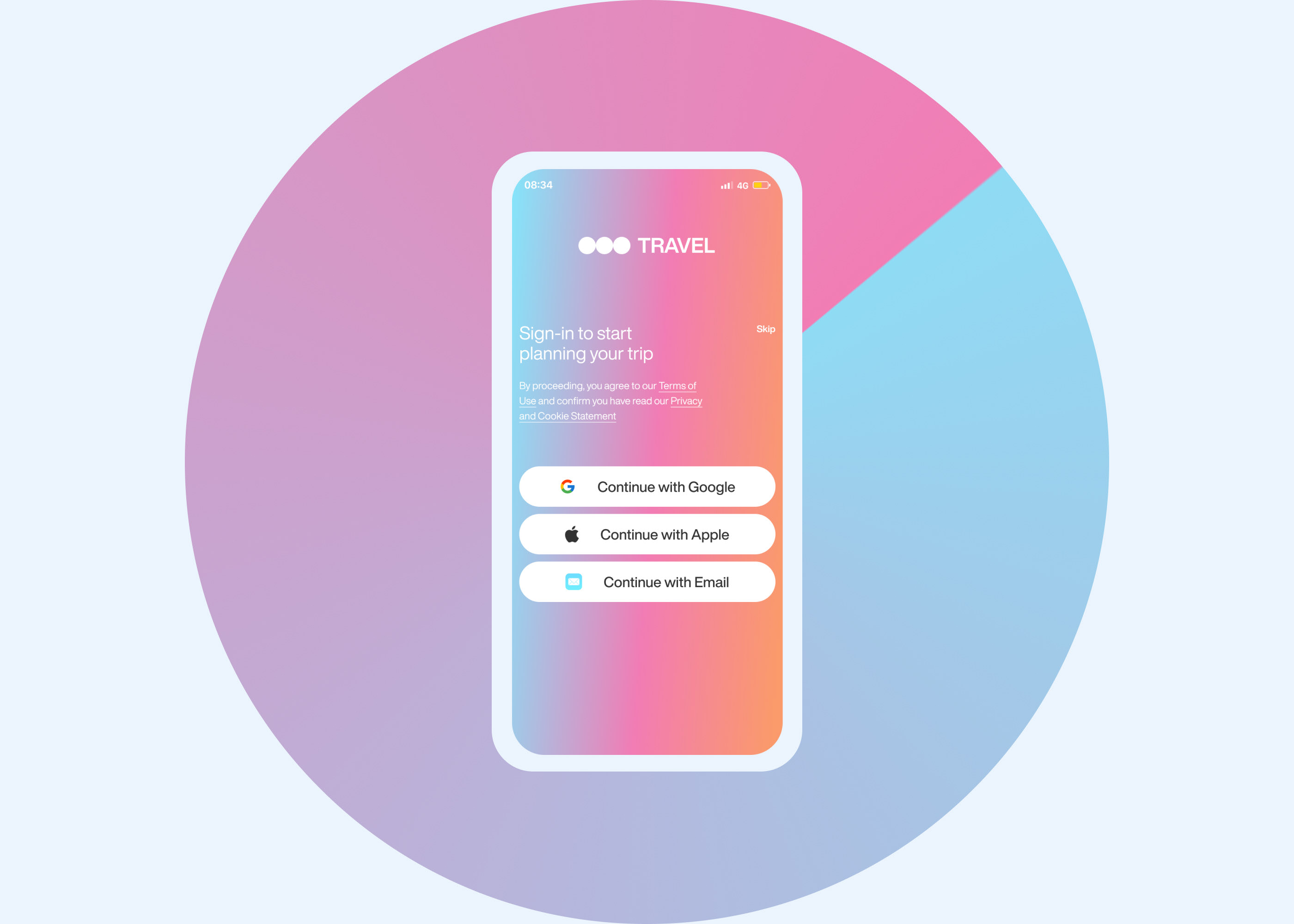 Travel — Travel planning app — Изображение №3 — Интерфейсы, Брендинг, Анимация на Dprofile