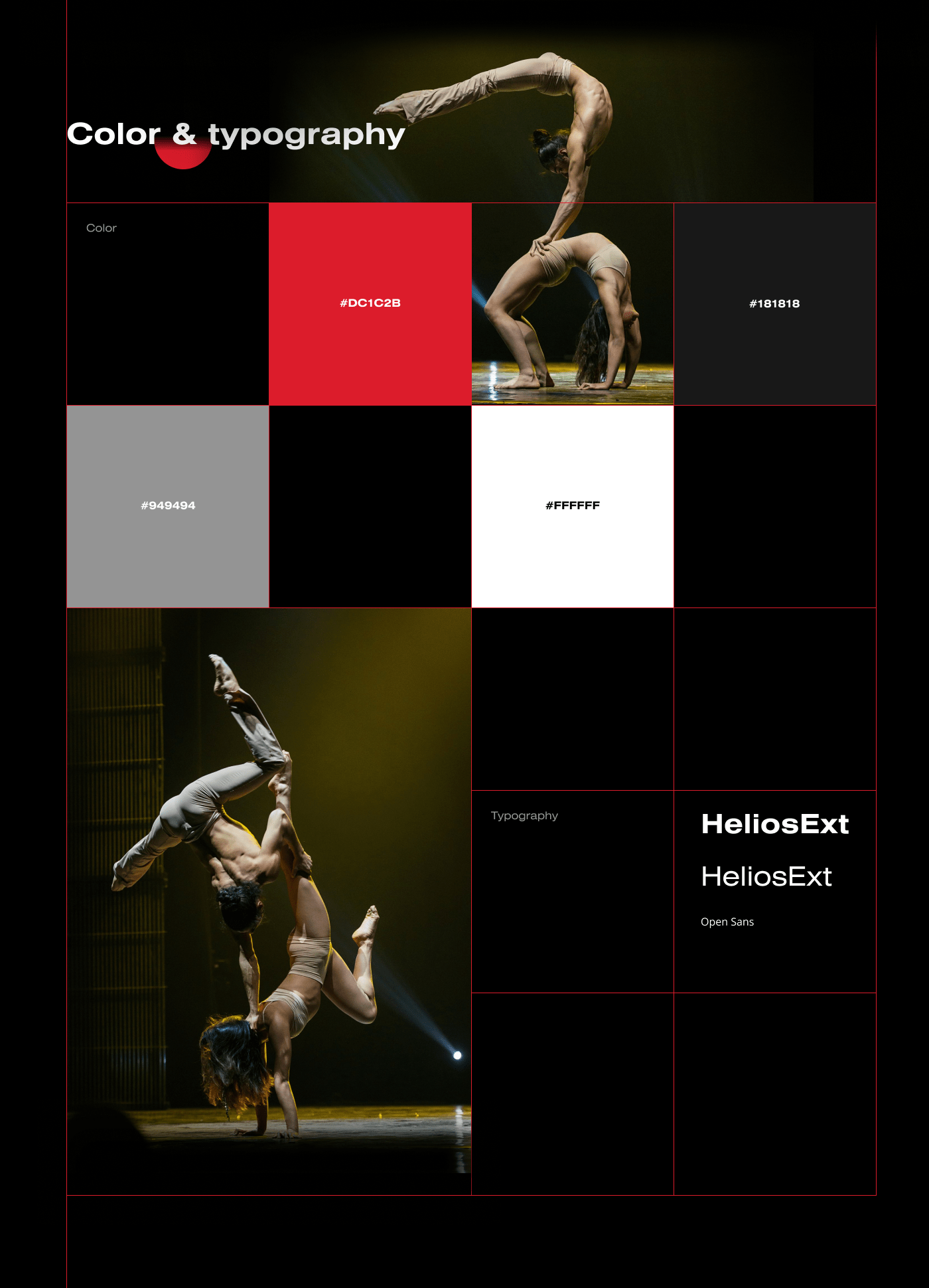 International Dance Center — UX/UI — Изображение №4 — Интерфейсы, Графика, Анимация на Dprofile