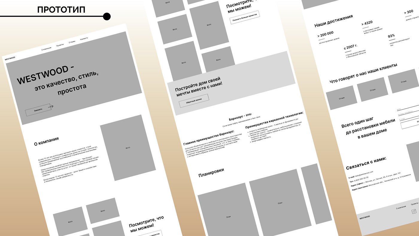 Landing page concept. Web-design. — Изображение №5 — Брендинг, Интерфейсы на Dprofile