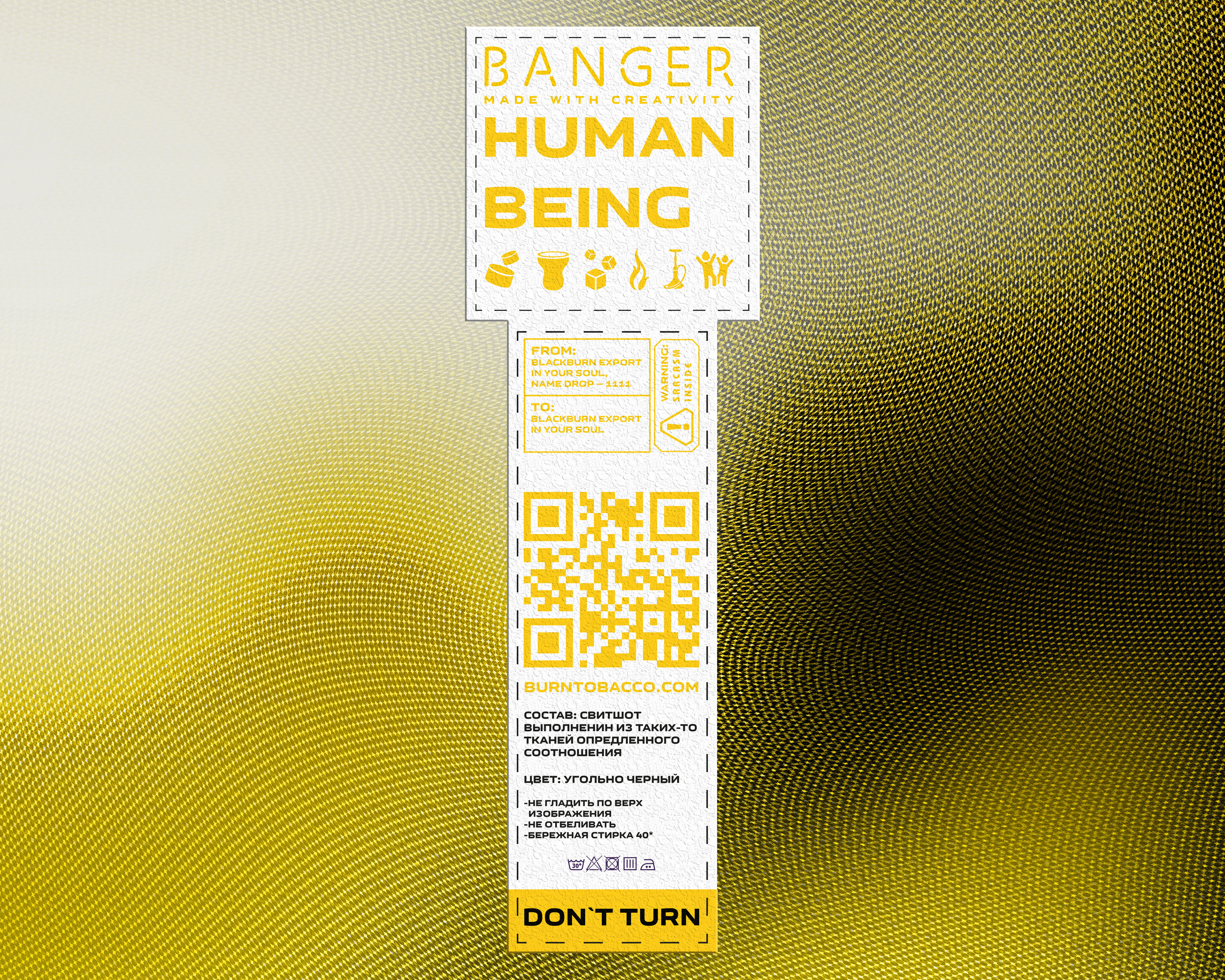 Sweatshirt BANGER — Изображение №4 — Интерфейсы, Брендинг на Dprofile