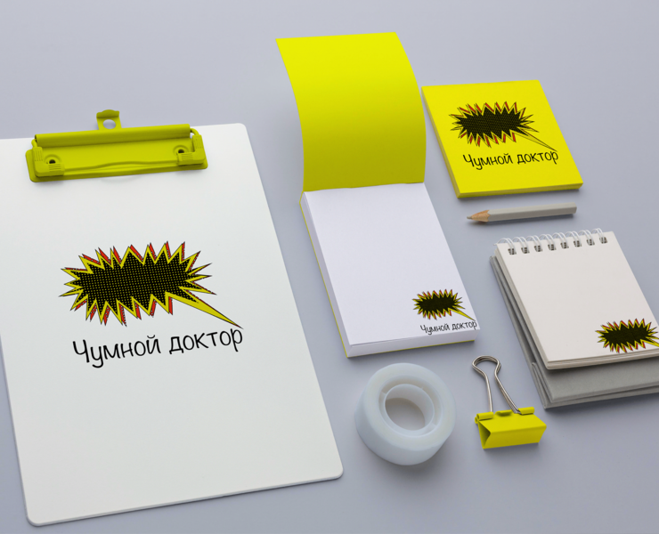 "Чумной доктор"магазин комиксов — Брендинг на Dprofile
