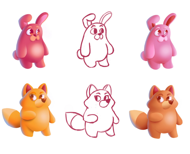 Character Design Summer 2022 — Иллюстрация, Графика на Dprofile
