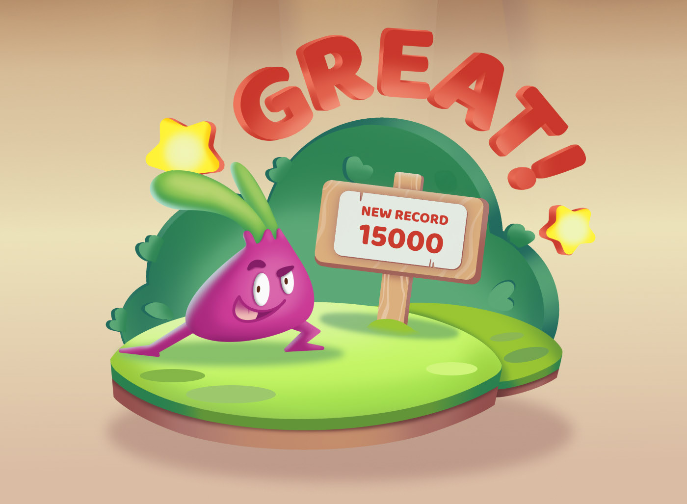 Vege runners. Game Design. — Изображение №11 — Иллюстрация, Графика на Dprofile