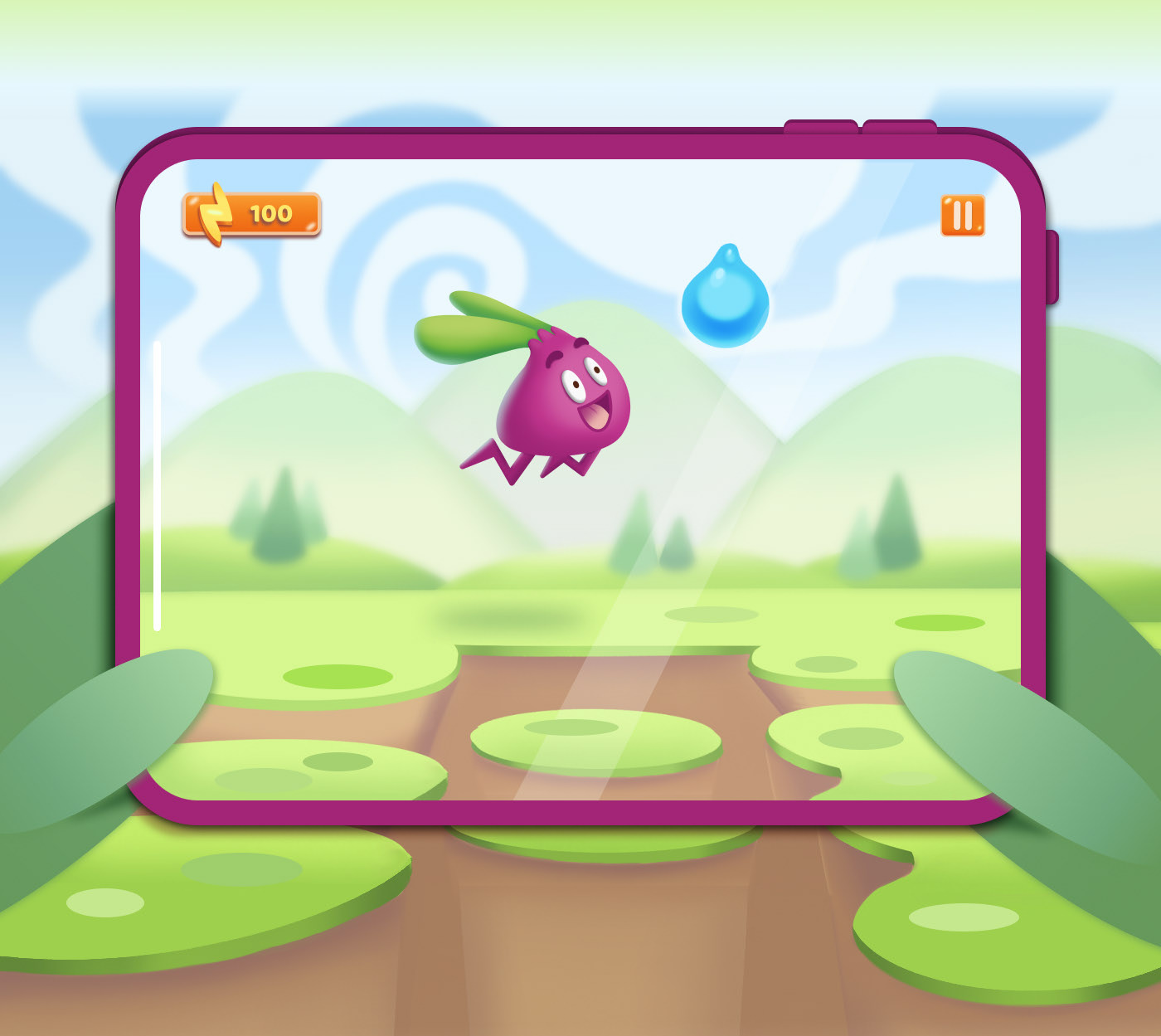 Vege runners. Game Design. — Изображение №10 — Иллюстрация, Графика на Dprofile