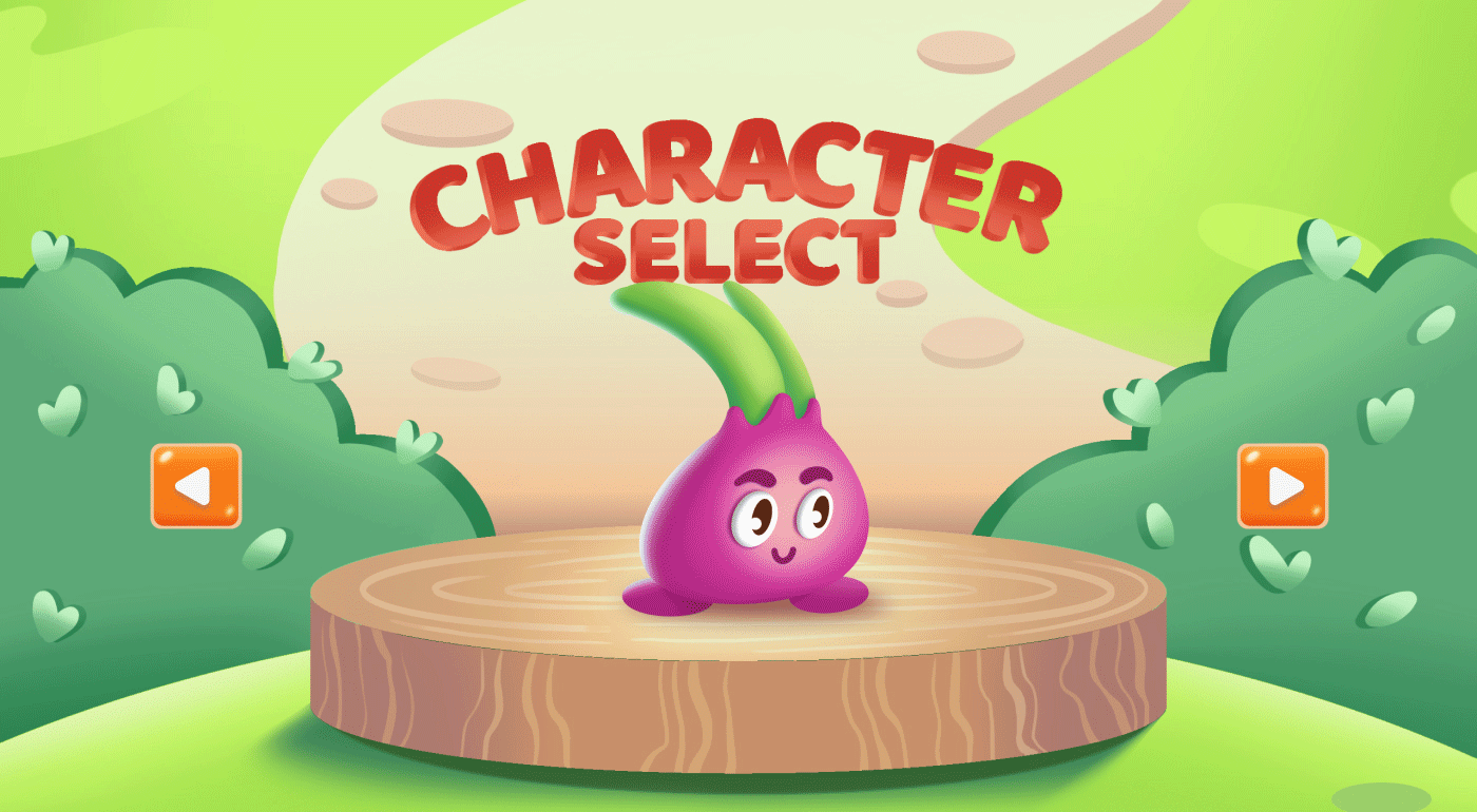 Vege runners. Game Design. — Изображение №3 — Иллюстрация, Графика на Dprofile