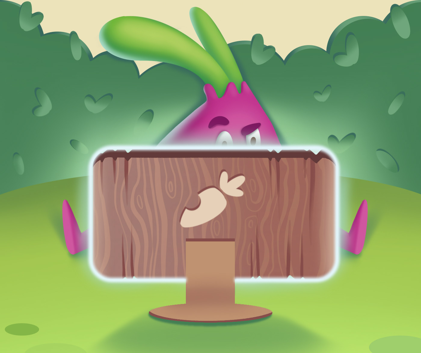 Vege runners. Game Design. — Изображение №8 — Иллюстрация, Графика на Dprofile