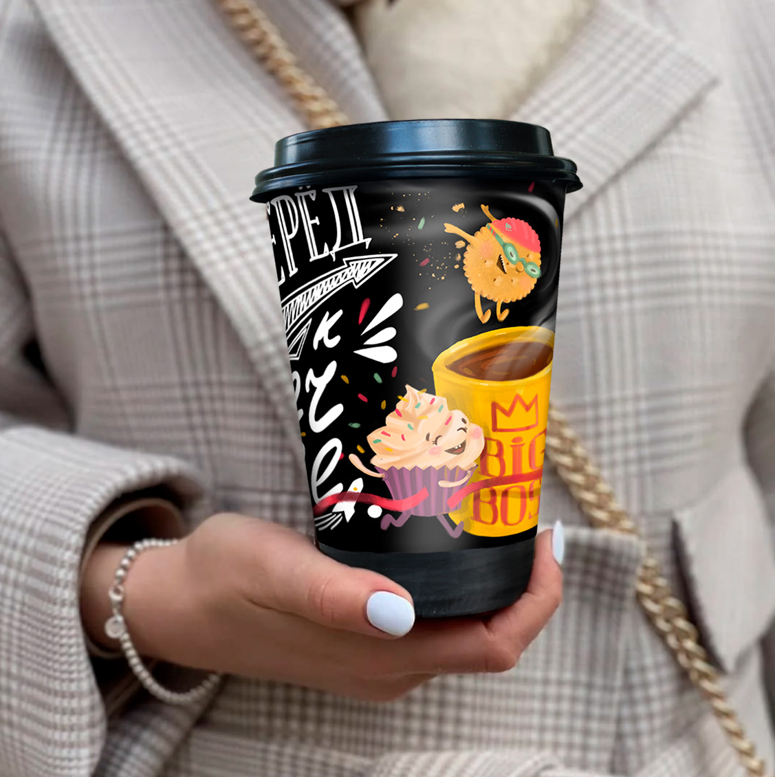 Souvenir coffee in a cup — Изображение №1 — Брендинг, Иллюстрация на Dprofile