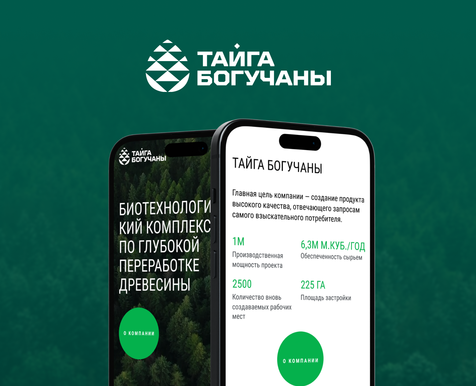 Разработка сайта для комплекса по переработке древесины. на Dprofile