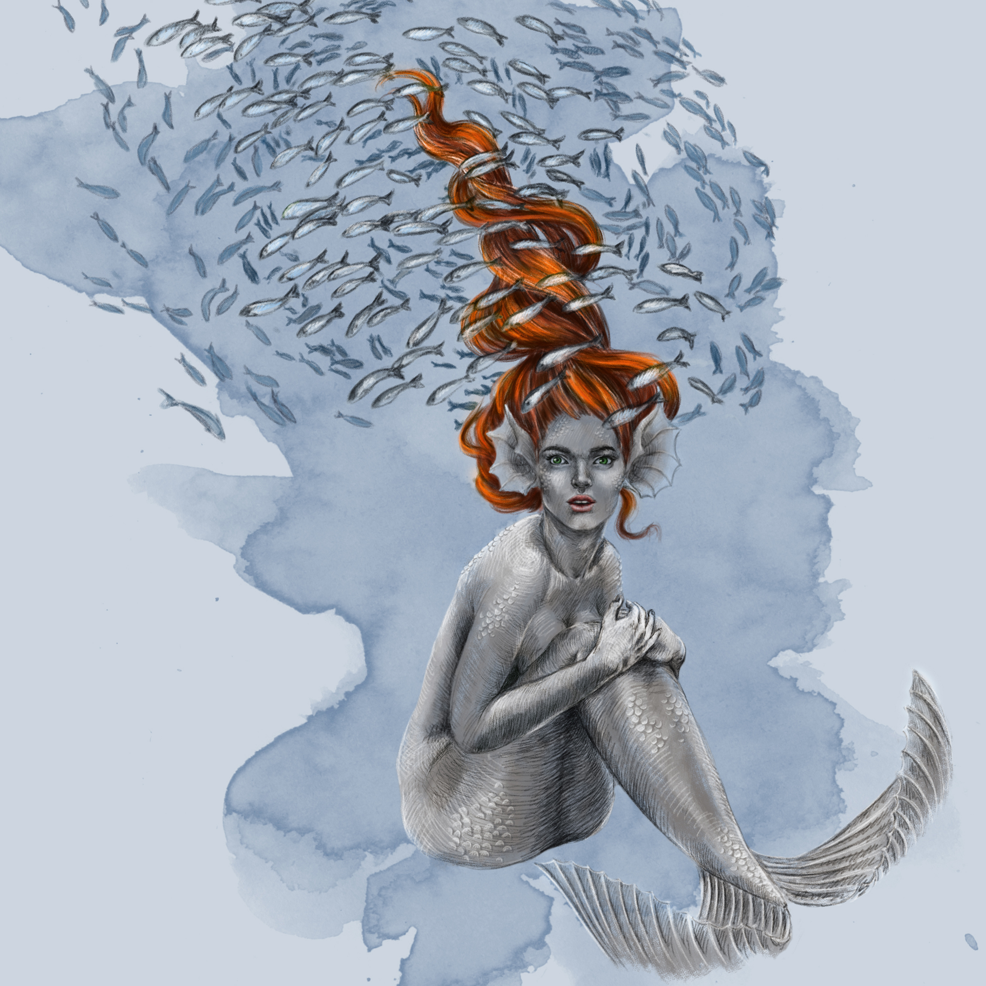 MerMay2023 часть 1 — Изображение №3 — Иллюстрация на Dprofile