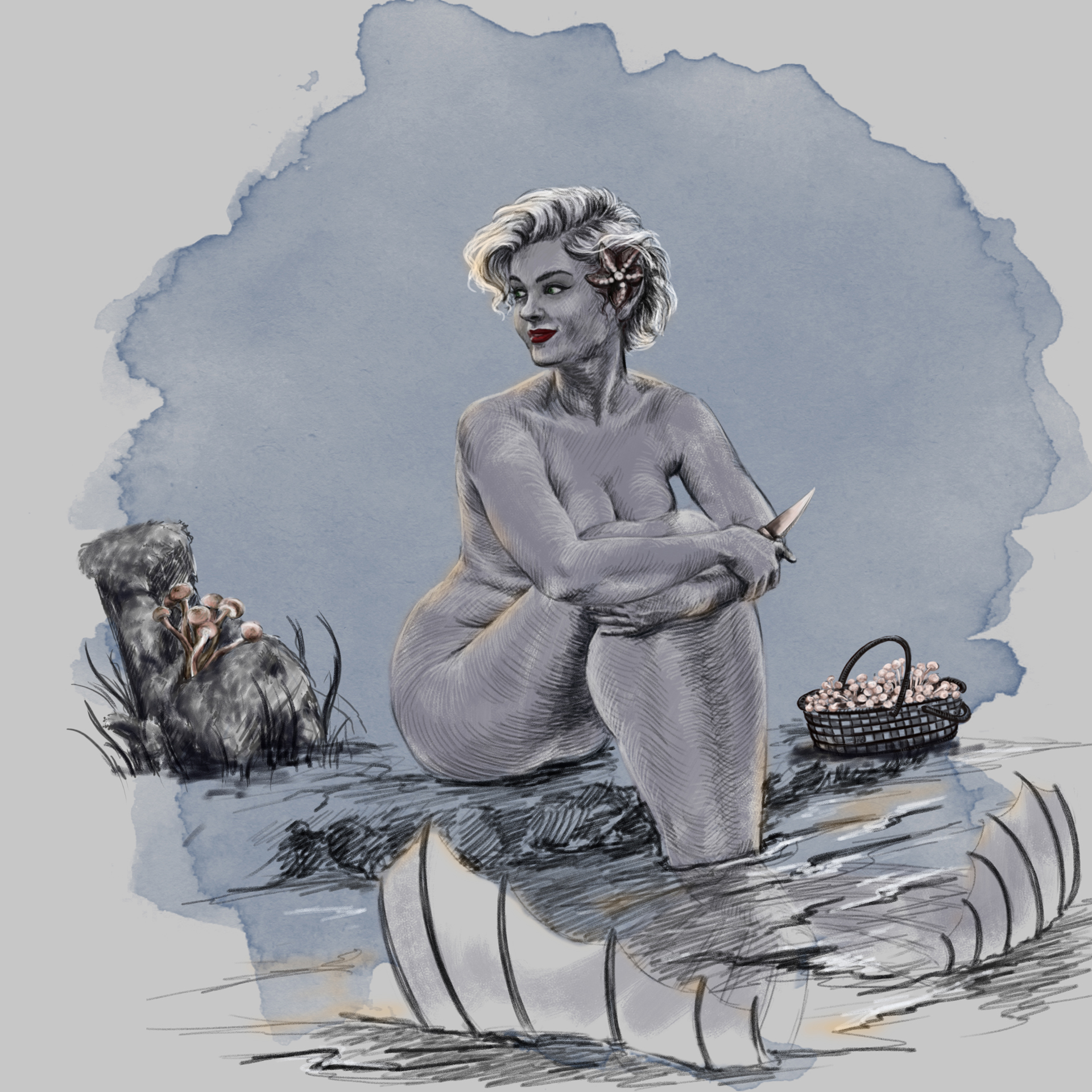 MerMay2023 часть 1 — Изображение №6 — Иллюстрация на Dprofile