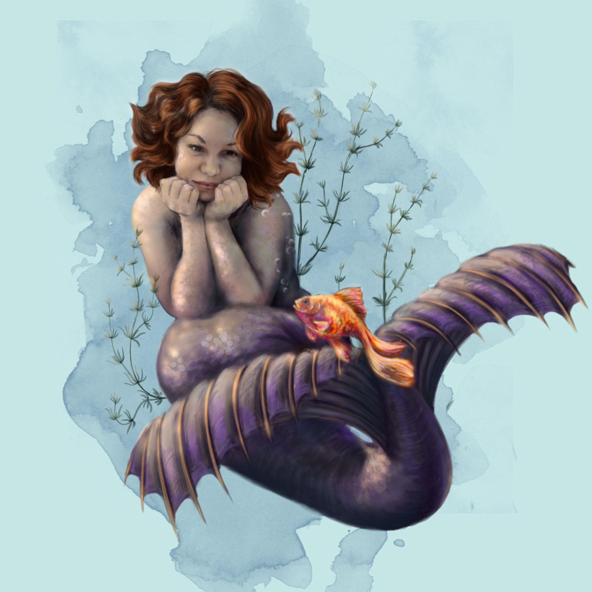 MerMay2023 часть 1 — Изображение №1 — Иллюстрация на Dprofile