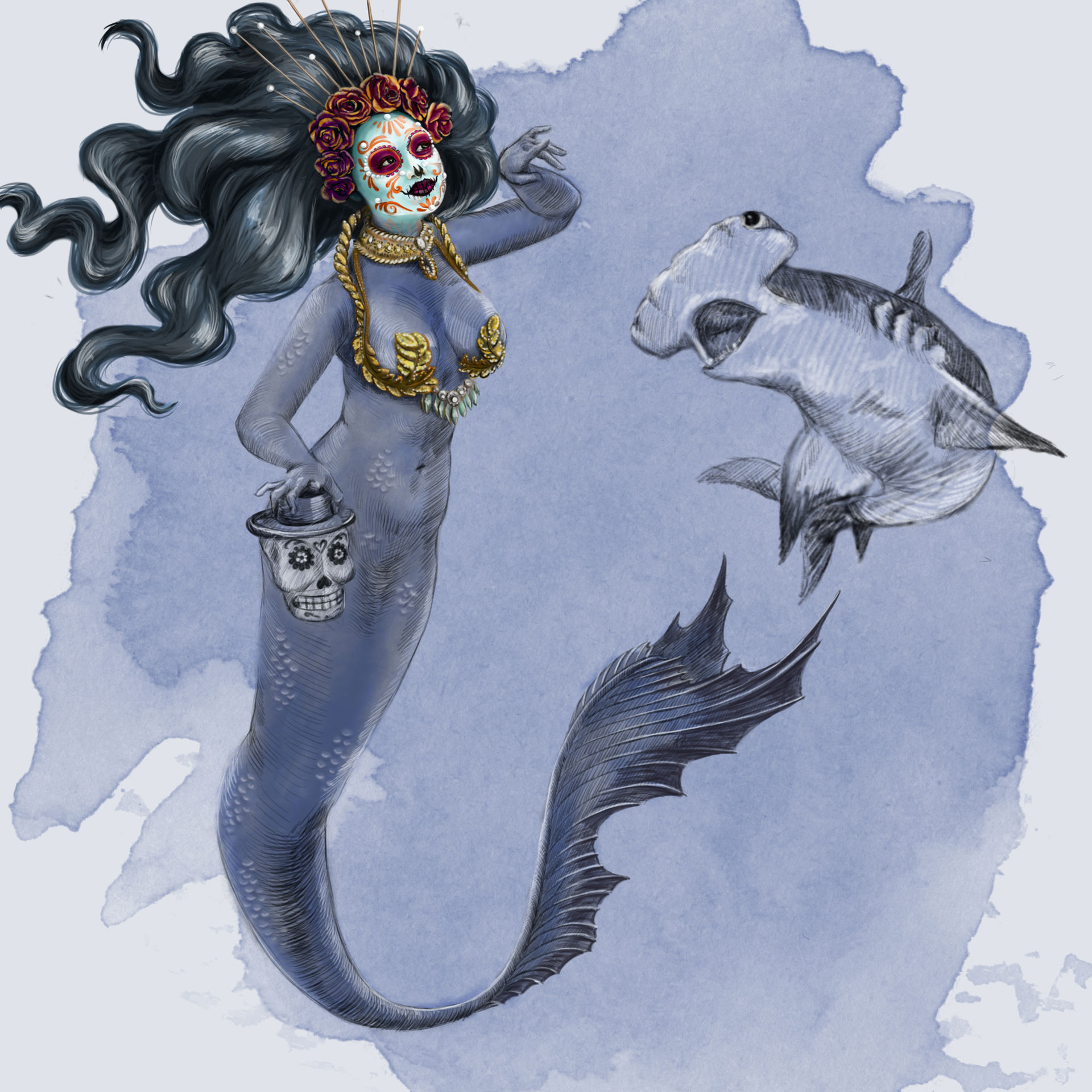 MerMay2023 часть 1 — Изображение №5 — Иллюстрация на Dprofile
