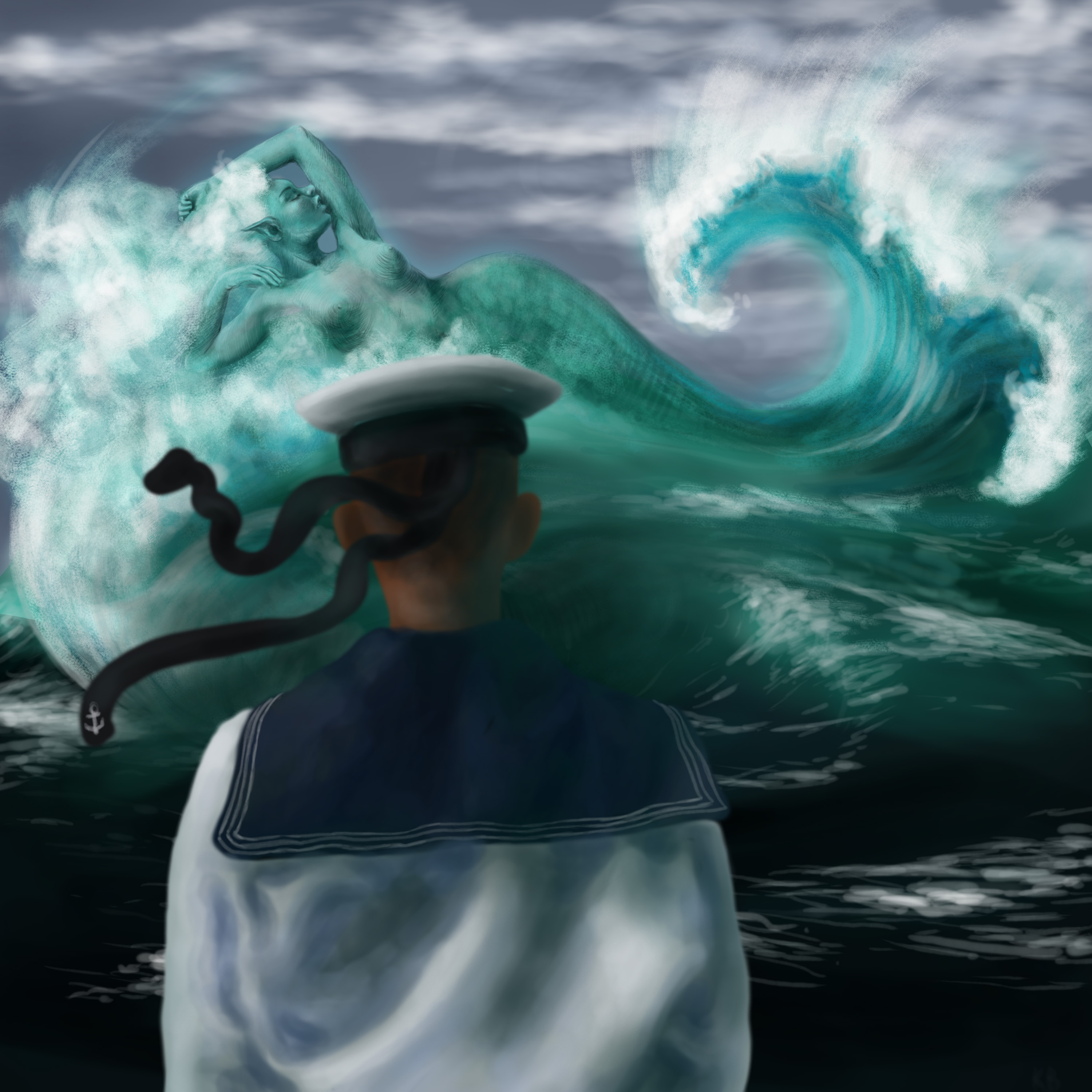 MerMay 2023 часть 2 — Изображение №12 — Иллюстрация на Dprofile