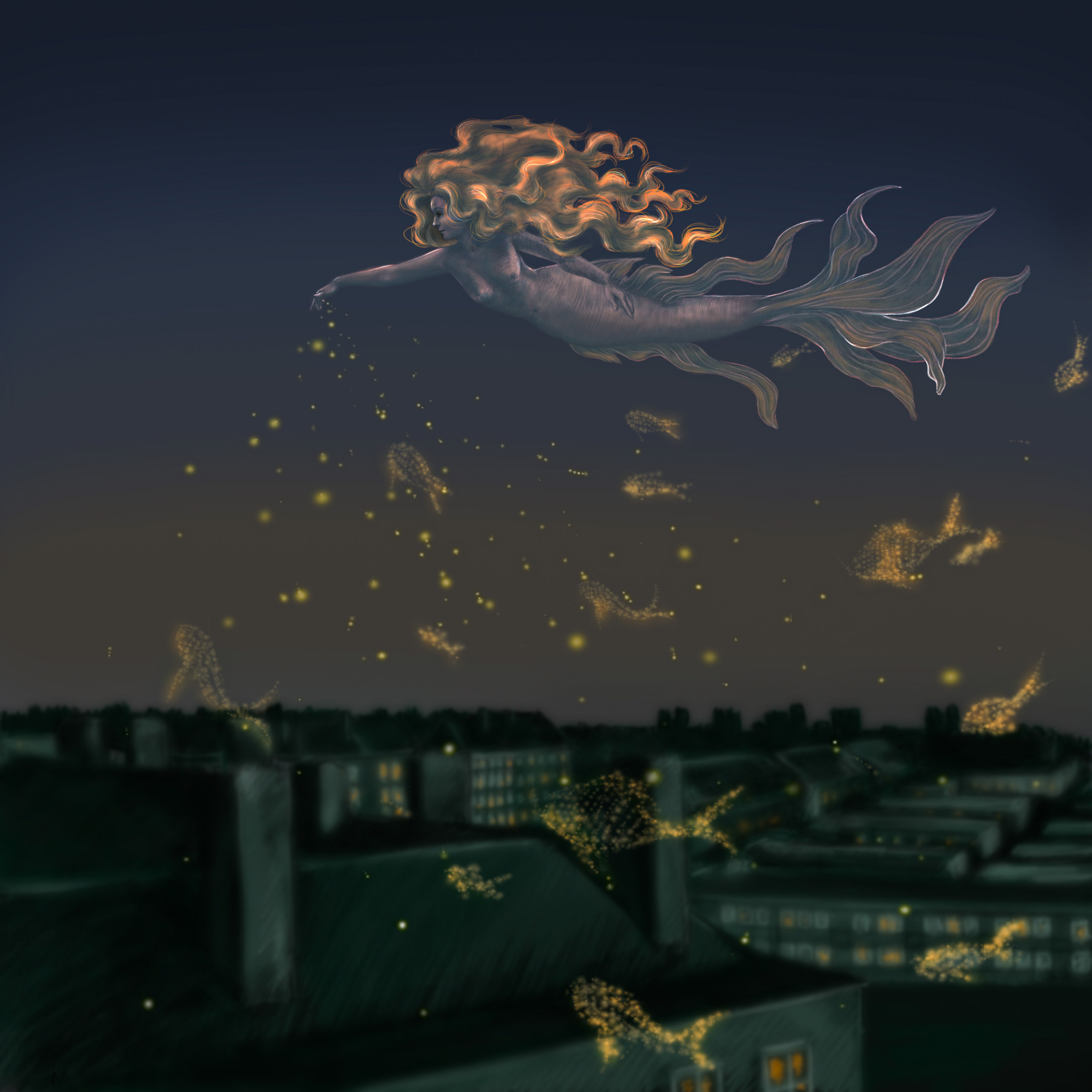 MerMay 2023 часть 2 — Изображение №15 — Иллюстрация на Dprofile