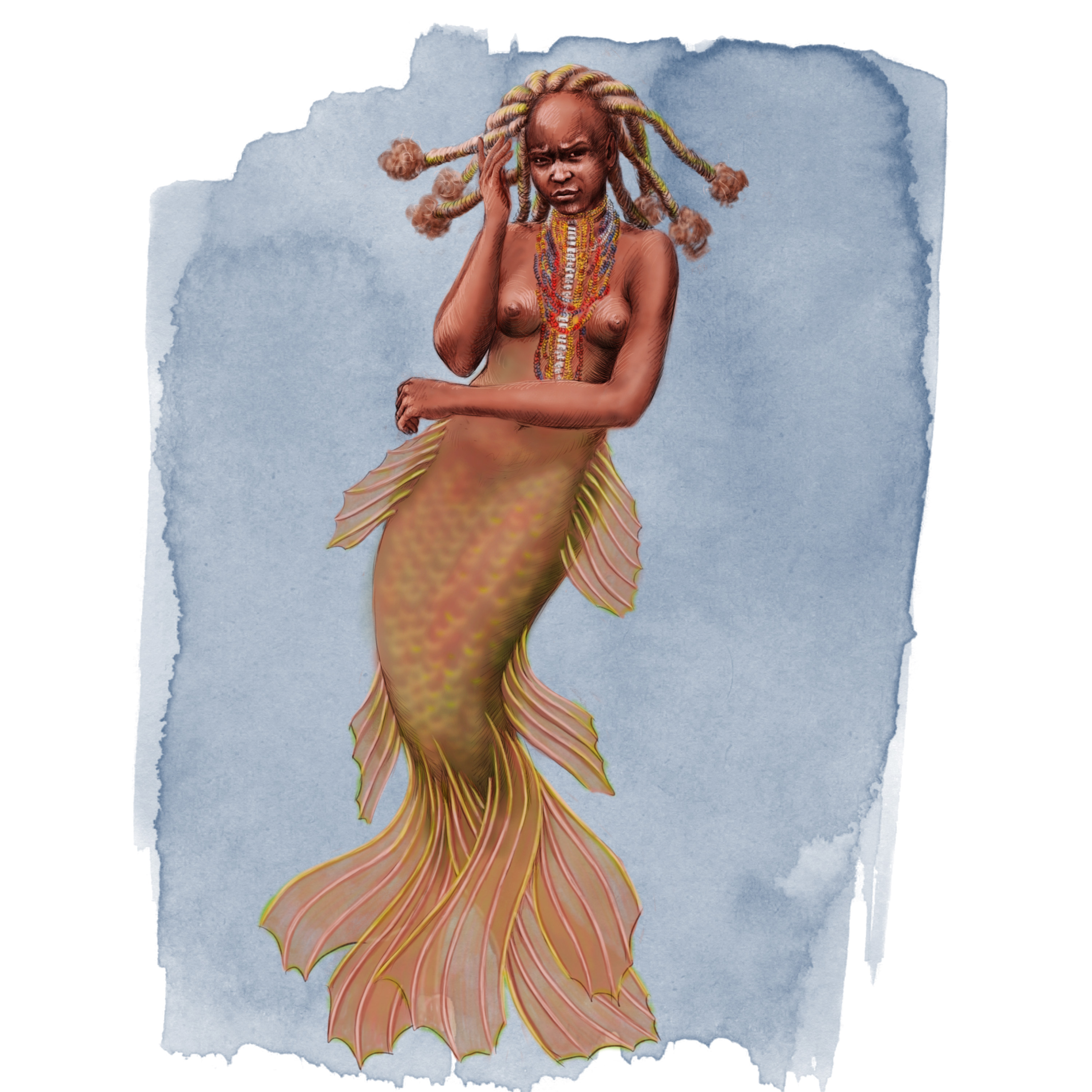 MerMay 2023 часть 2 — Изображение №11 — Иллюстрация на Dprofile