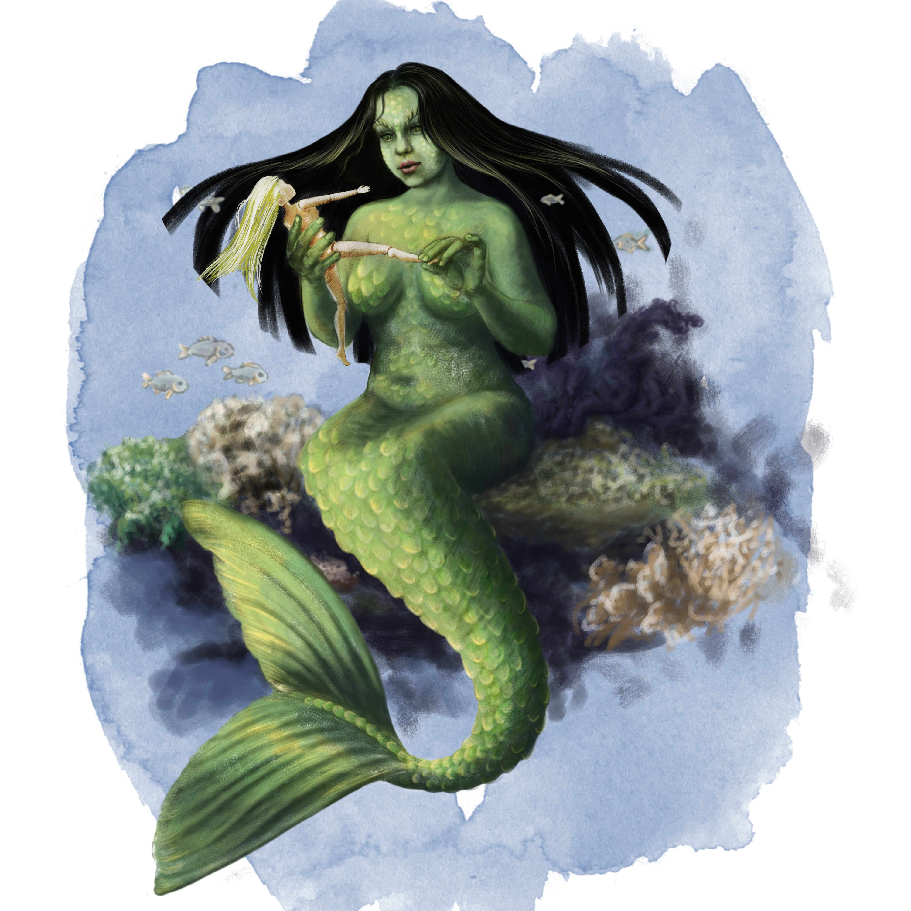 MerMay 2023 часть 2 — Изображение №13 — Иллюстрация на Dprofile