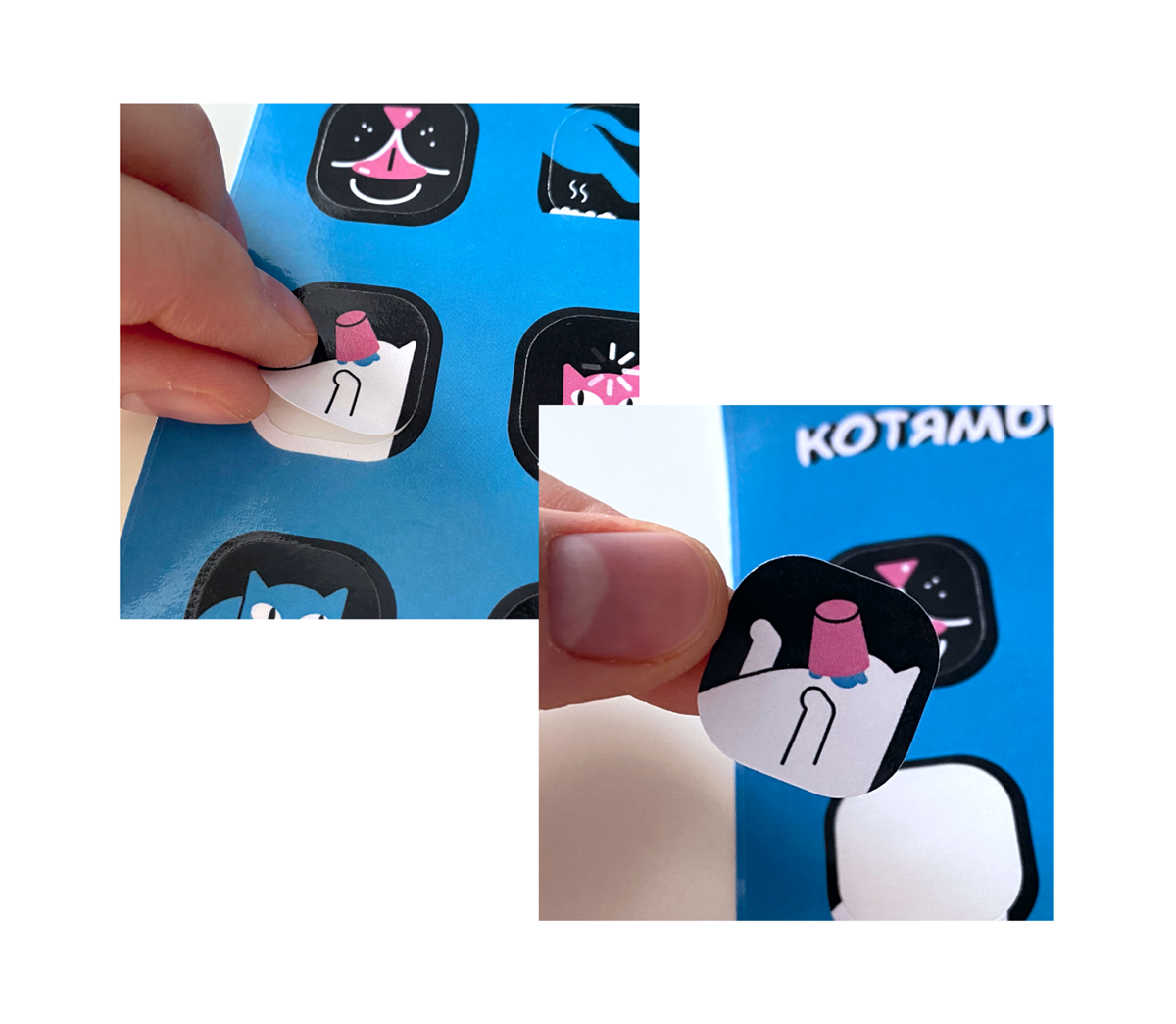 Стикерпак с котом — Изображение №4 — Иллюстрация на Dprofile