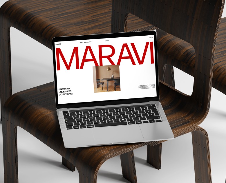 MARAVI furniture. Concept e-commerce на Dprofile